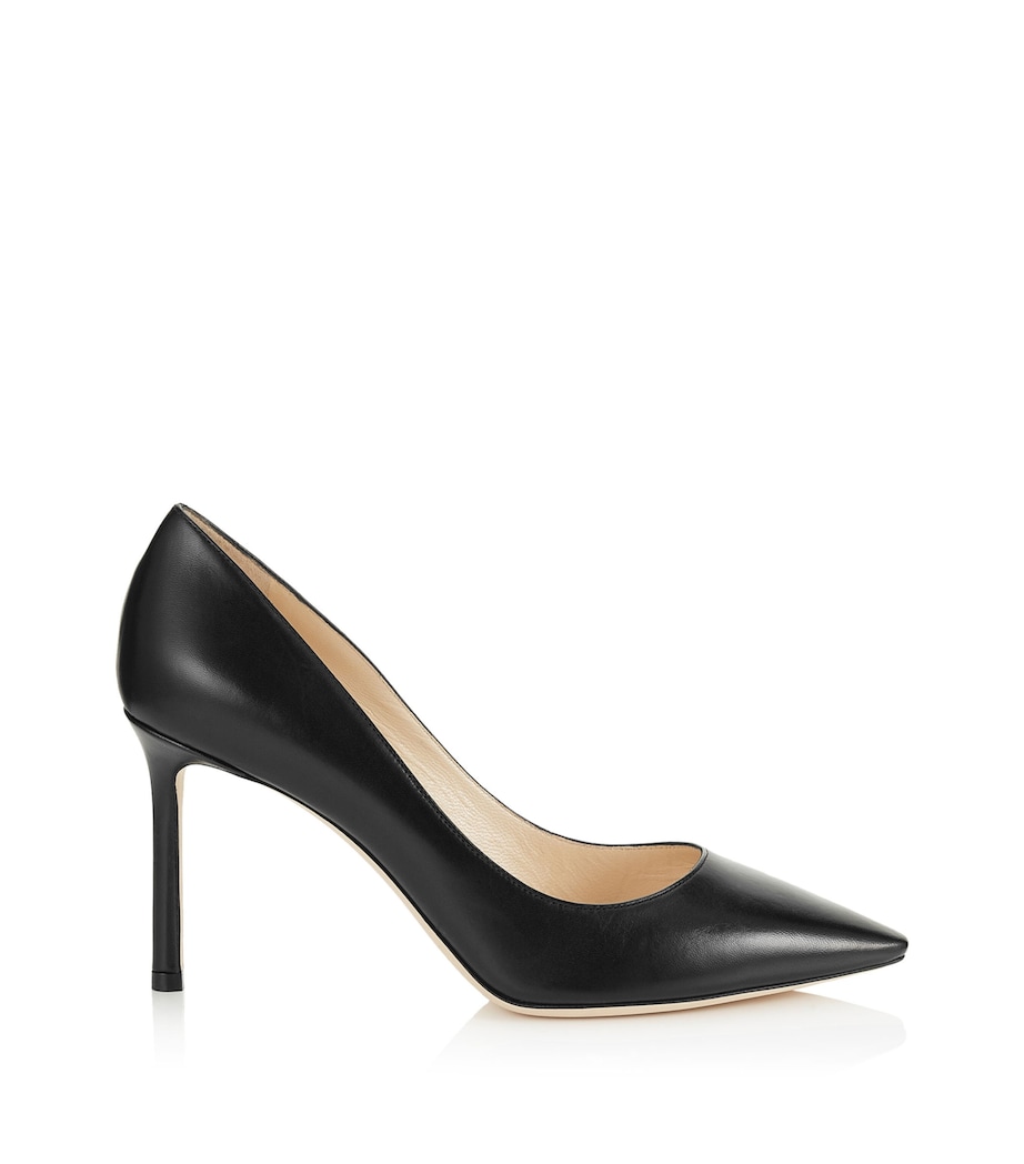 Romy 85 Leather Pumps BLACK Image 1