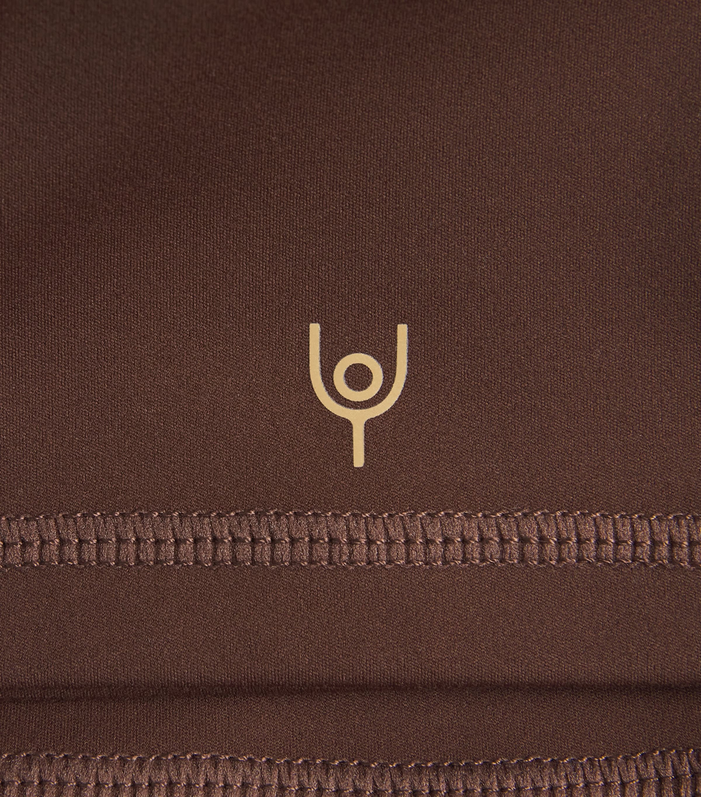 Y.O.U Womens Spa Logo Shorts Potting Soil Image 6