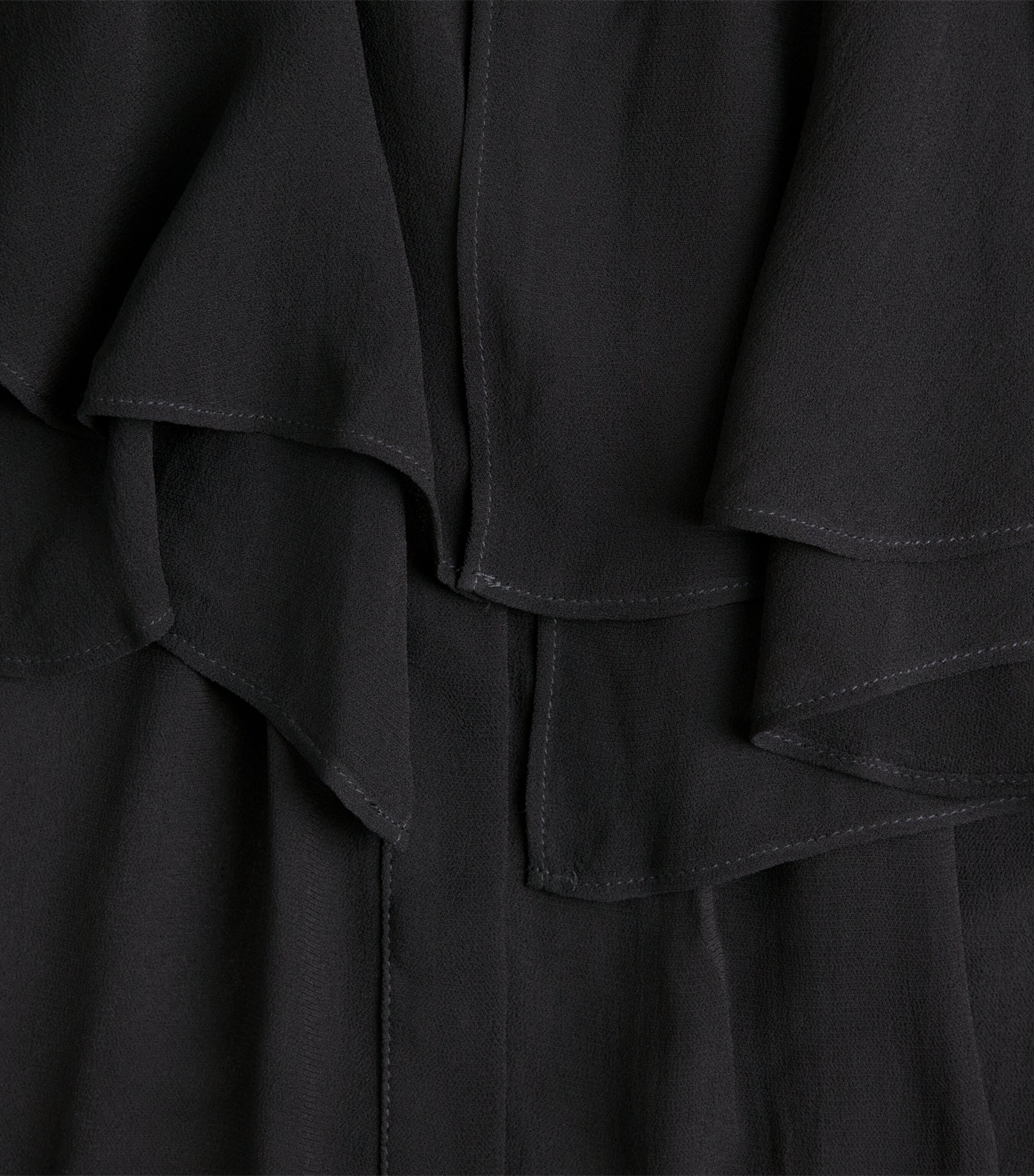 PAIGE Womens Lucia Blouse Black Image 6