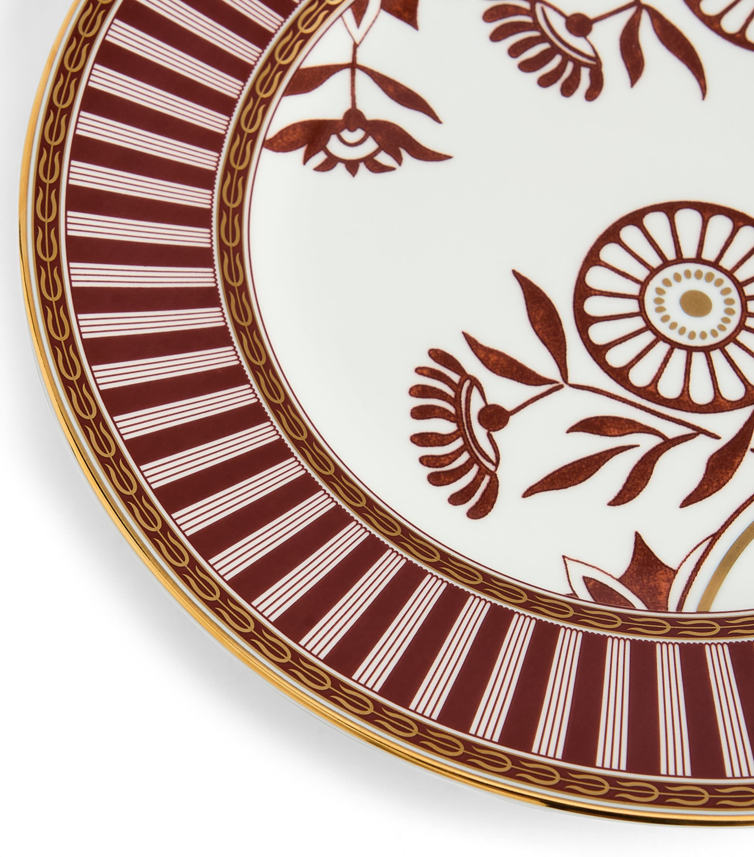 Bone China Red Splendour Plate (20cm) RED Image 4