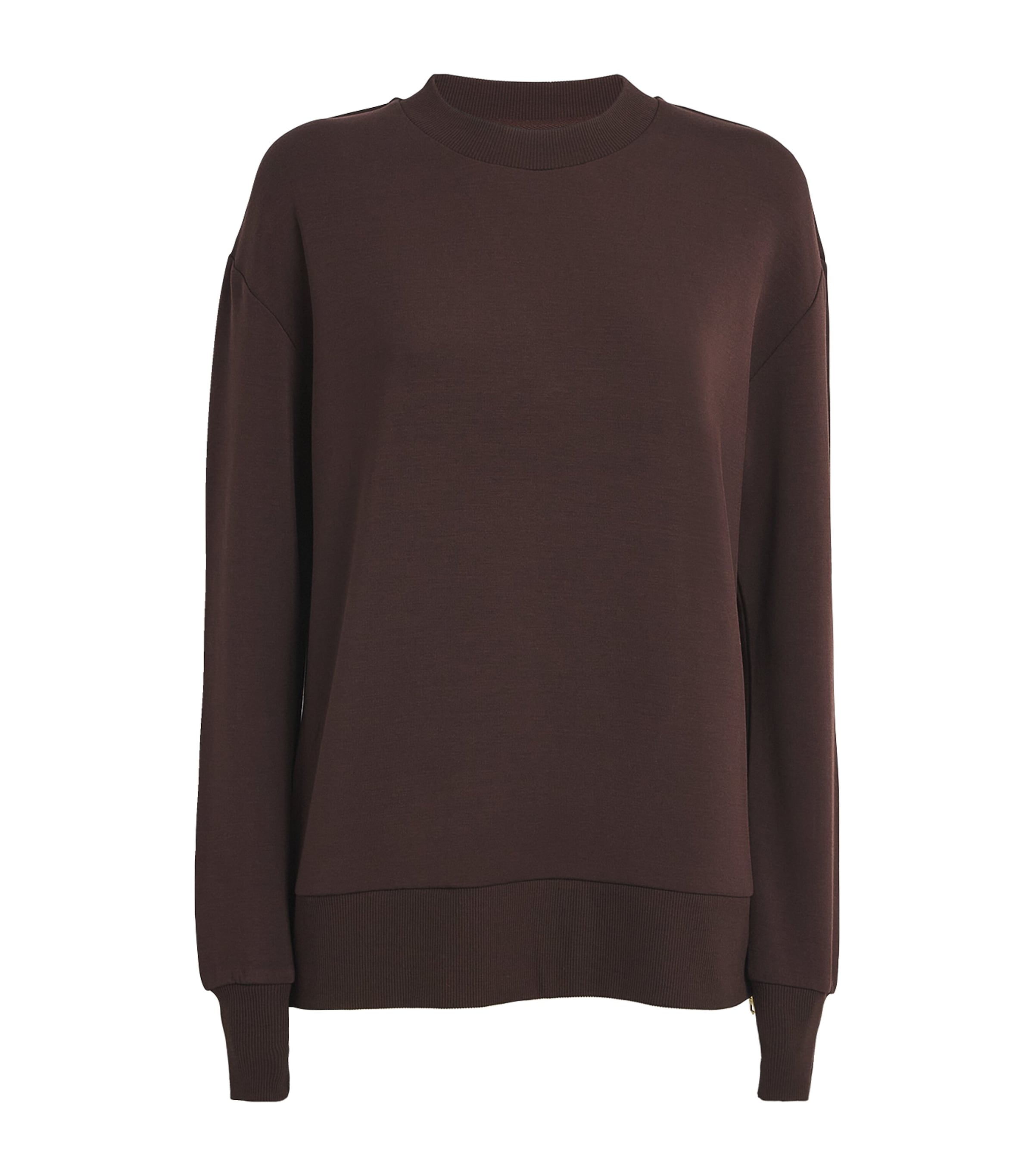 Varley Doublesoft Gabriella Sweatshirt In Brown