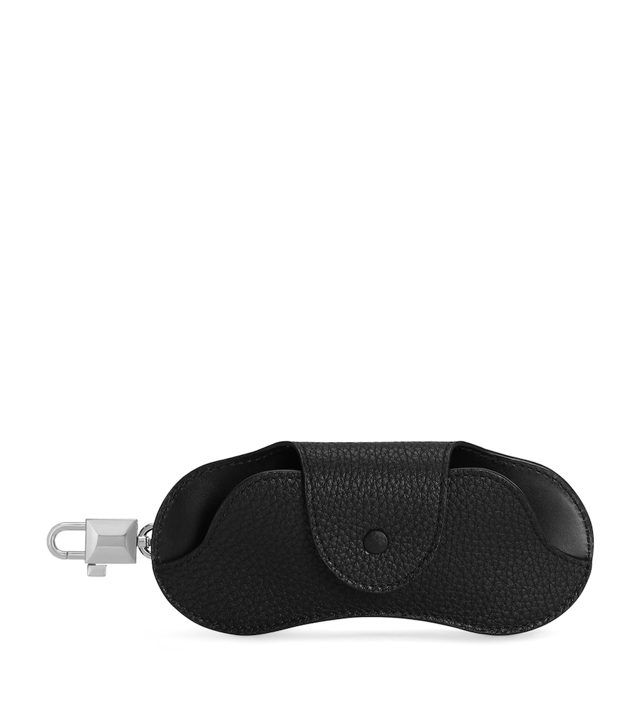 Dolce&Gabbana Leather Glasses Case Black Image 1