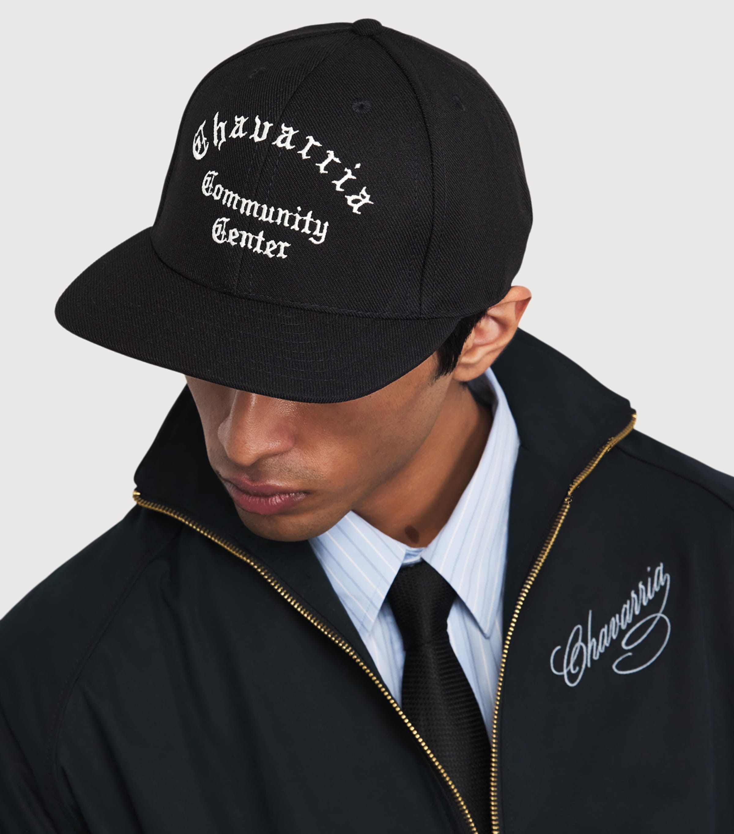 Willy Chavarria Community Centre Cap Black Image 2