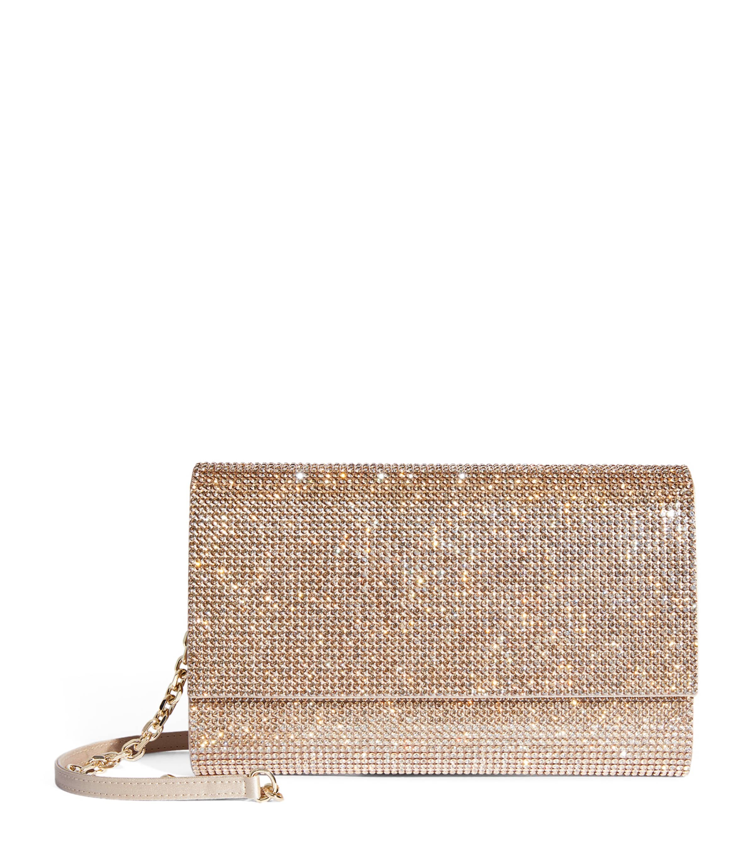 Judith Leiber Cricket Squares Bag - Champagne Prosecco In Gold