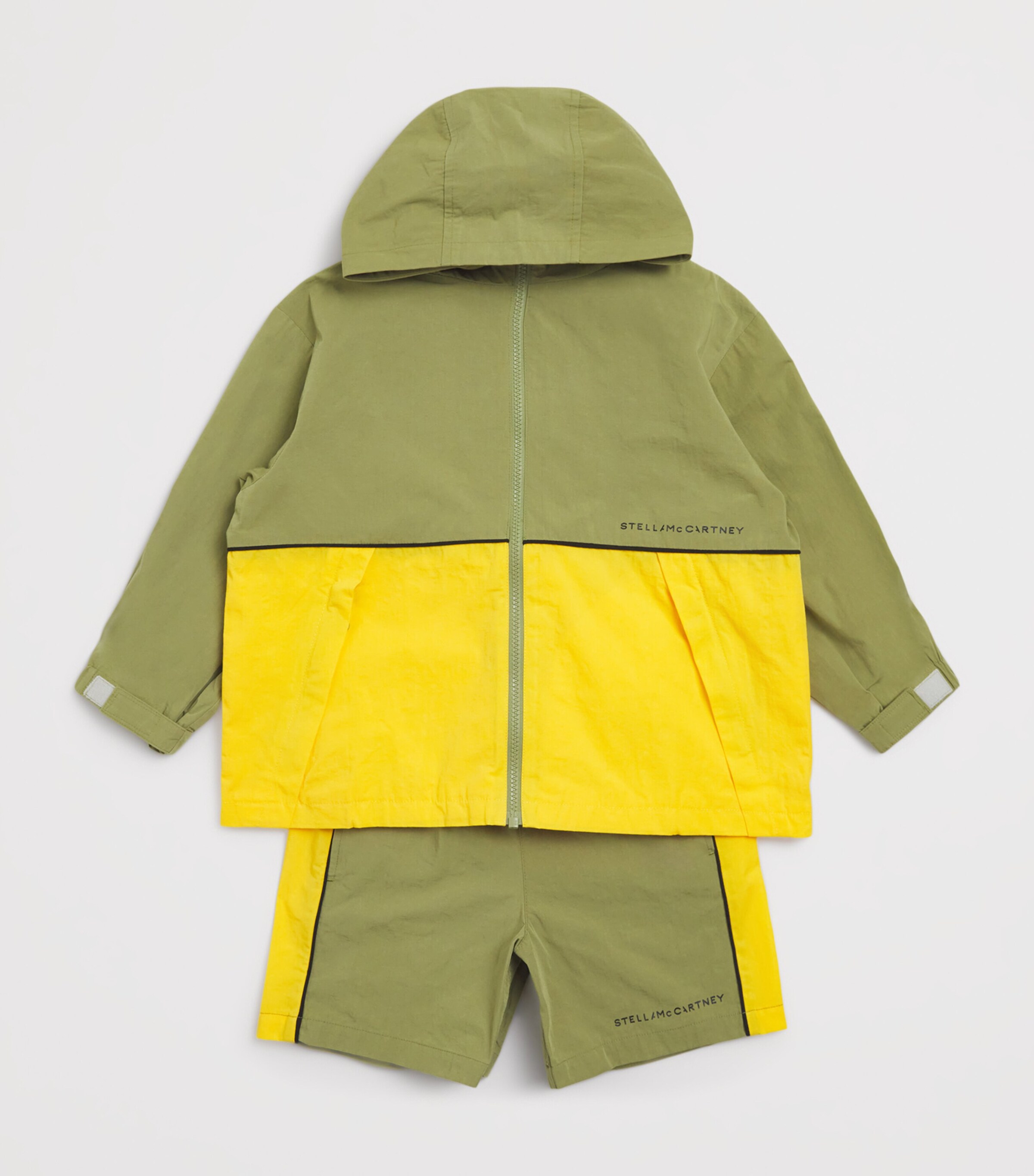 Two-Tone Drawstring Swim Shorts (3-14 Years) 770GREEN Image 3