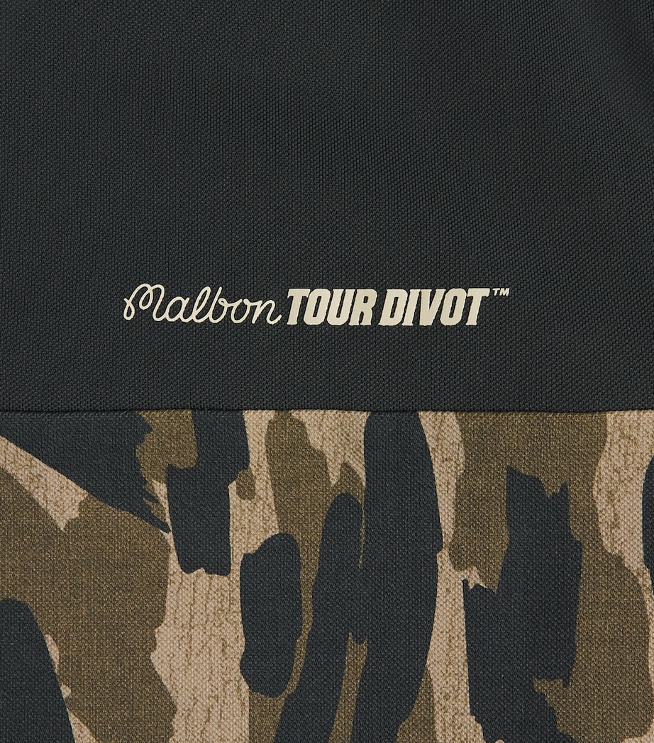 Malbon Mens Tour Divot Camo Polo Shirt Bark Camo Image 6