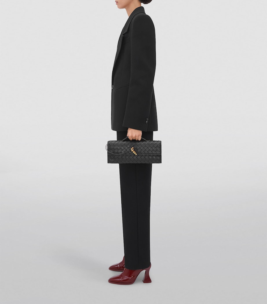 Leather Andiamo Clutch Bag 1019 Image 4