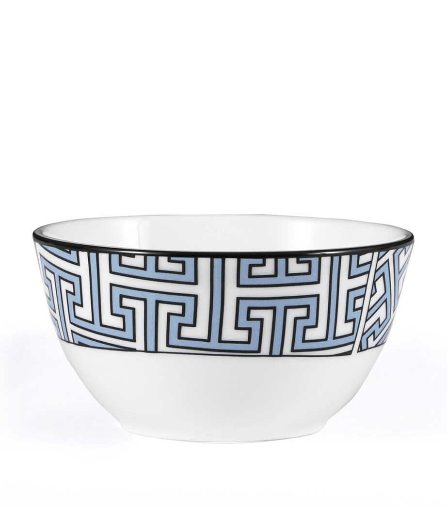 O.W.London Maze Sugar Bowl (6cm) Blue Image 1
