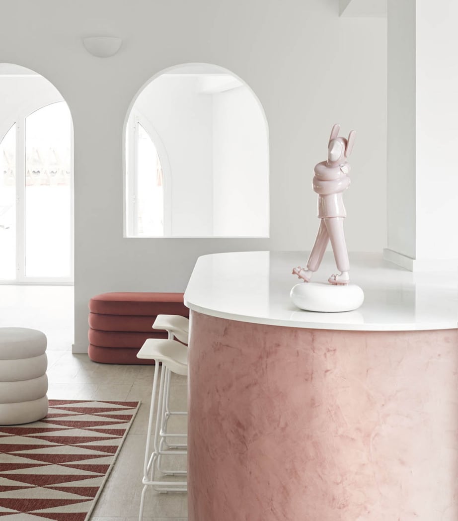 Embraced Sculpture PINK Image 3