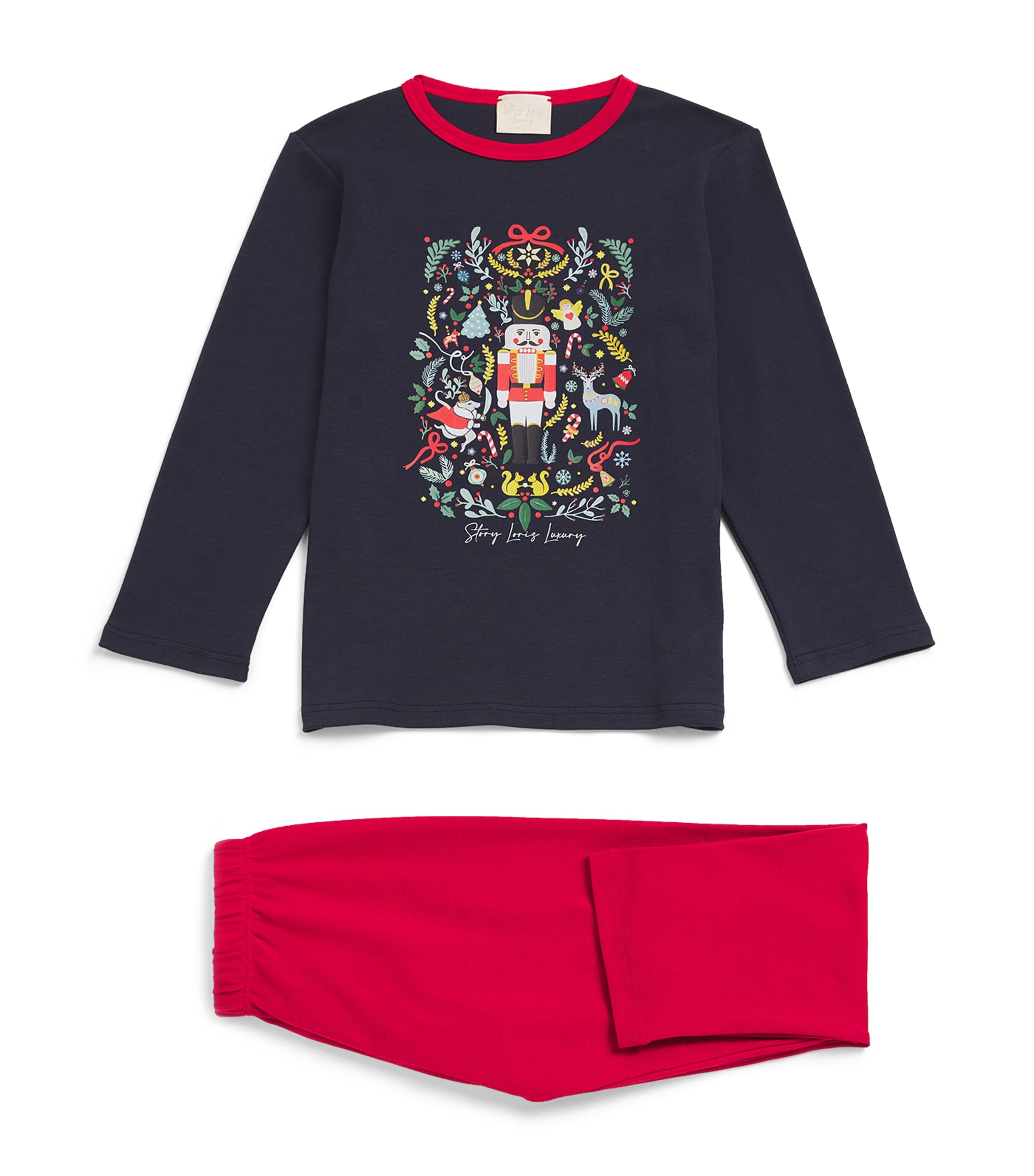 STORY LORIS COTTON CHRISTMAS NUTCRACKER PYJAMA SET 