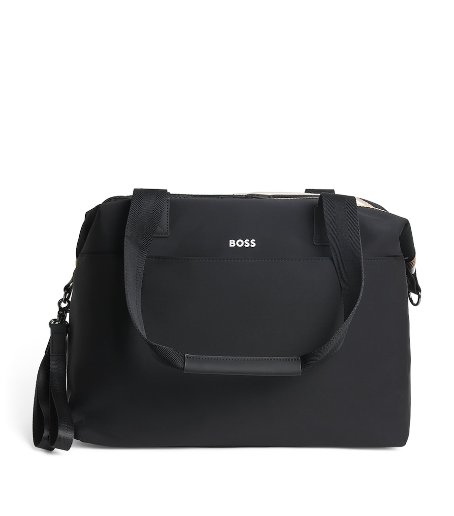 BOSS Kidswear Logo Changing Bag Black Image 1