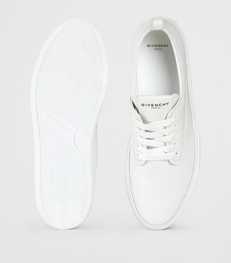 Leather City Low-Top Sneakers WHITE Image 4