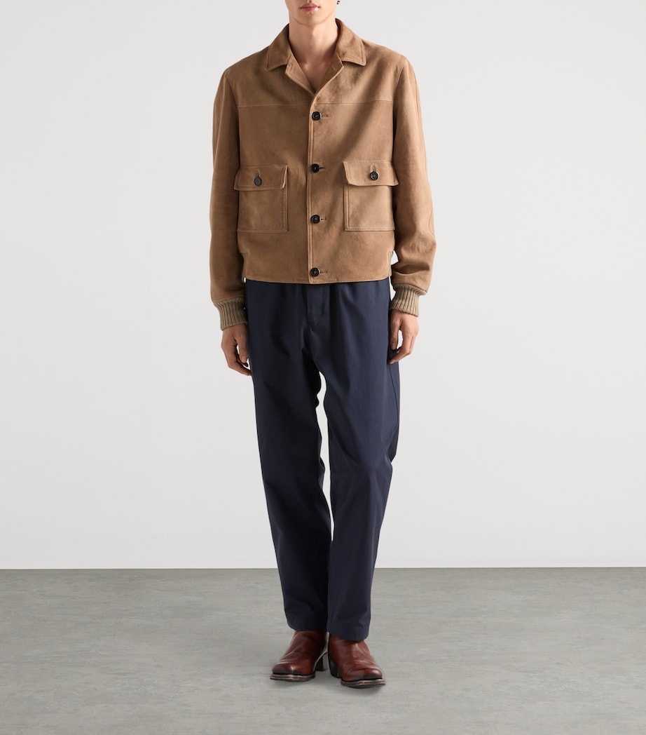 Cotton Slim Fit Trousers F0008 Image 2