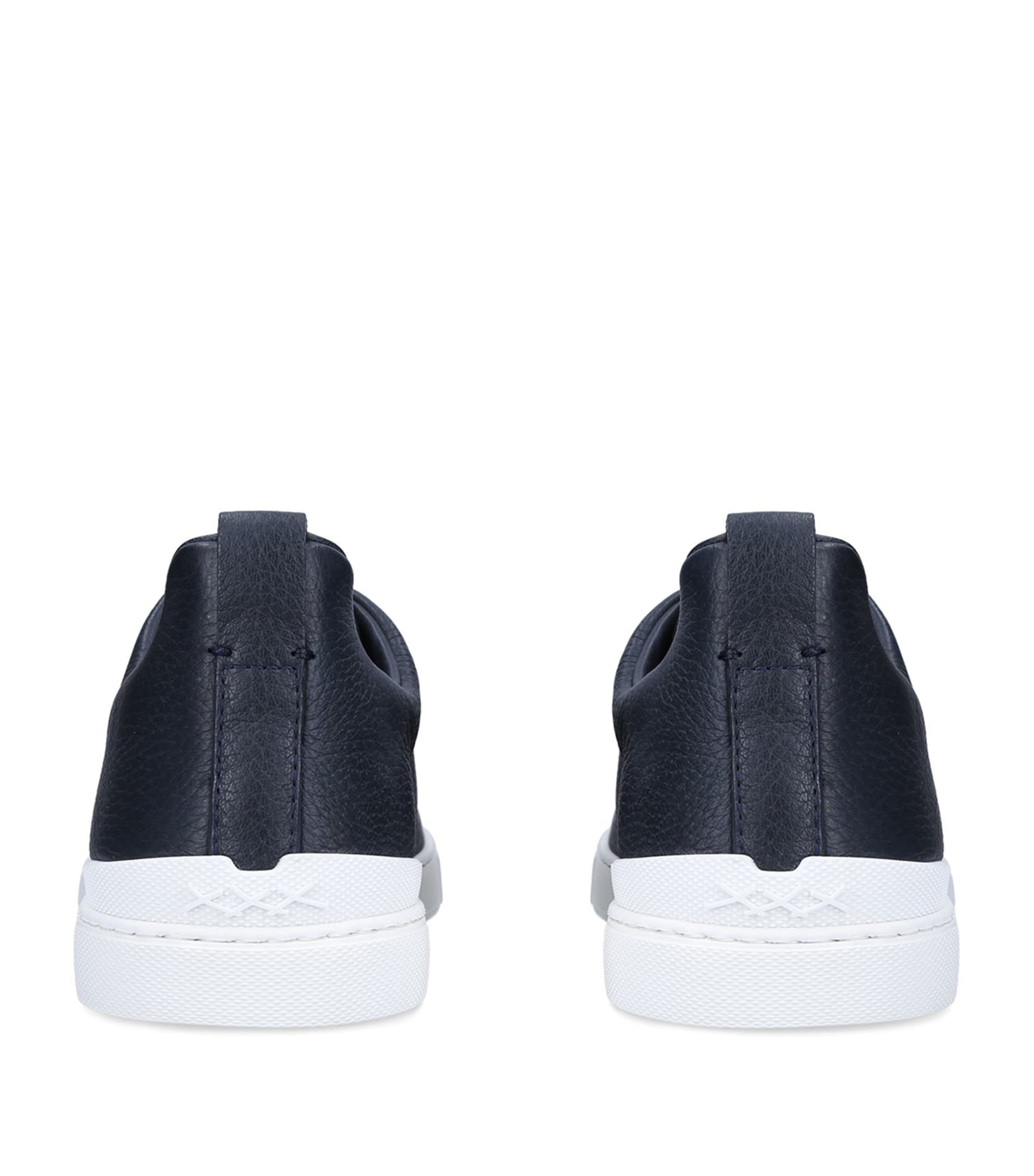 Triple Stitch Sneakers NAVY Image 2