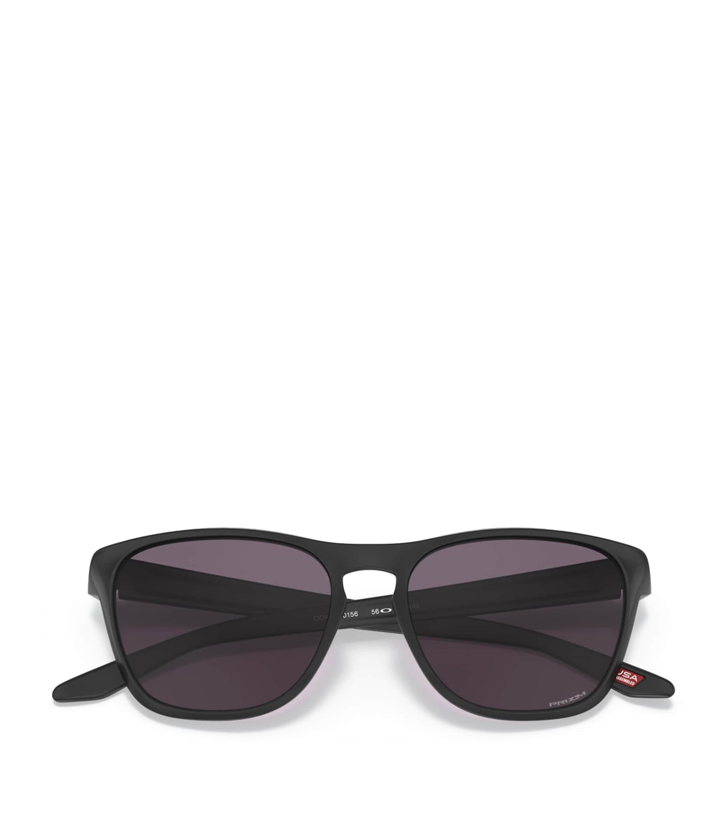 Oakley Manorburn Square Sunglasses Black Image 1