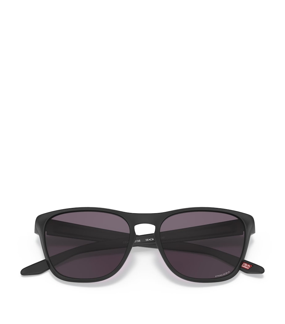 Oakley Manorburn Square Sunglasses Black Image 1