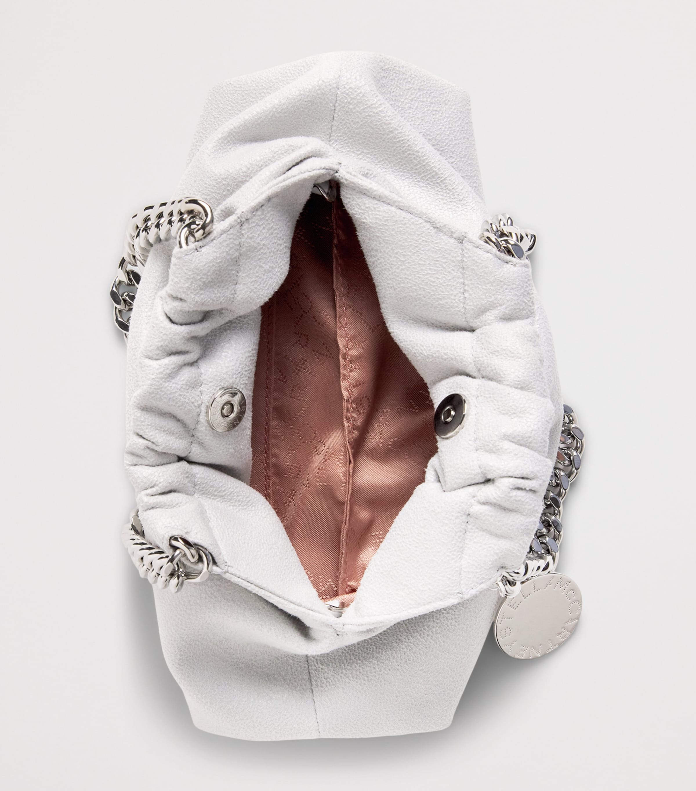 Drawstring Falabella Top-Handle Bag 1705 PEARL GREY Image 5