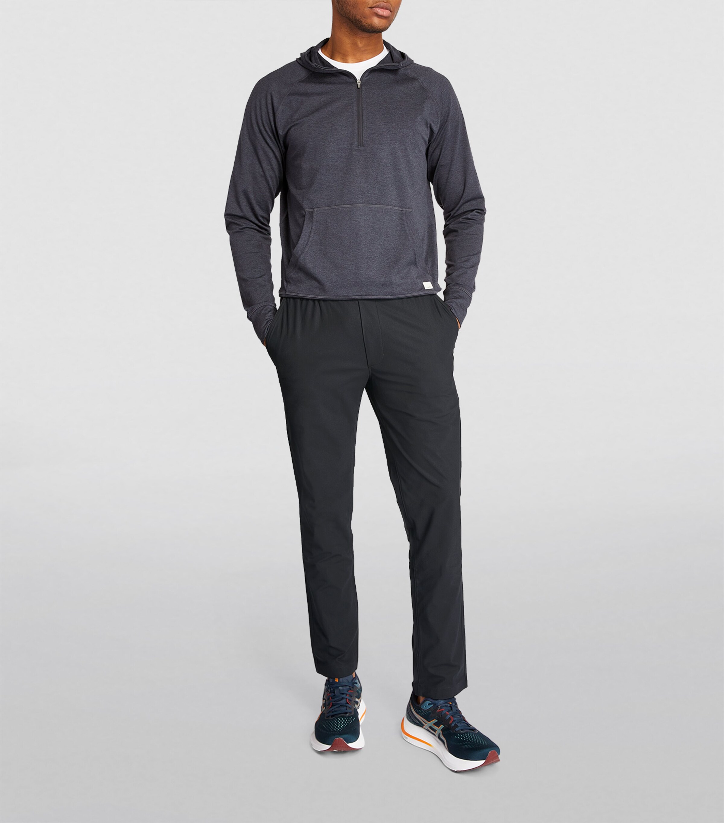VUORI Mens Meta Tailored Trousers Black/black Image 2