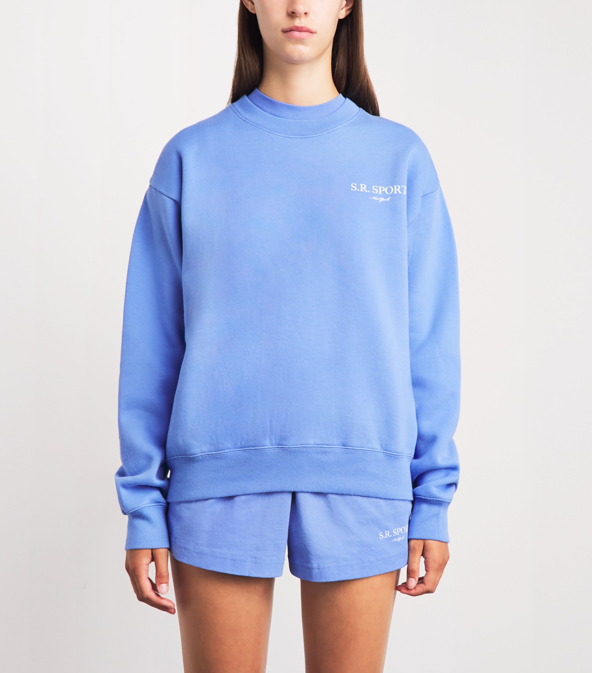 Sporty & Rich Womens Wimbledon Sweatshirt Softee White Image 4