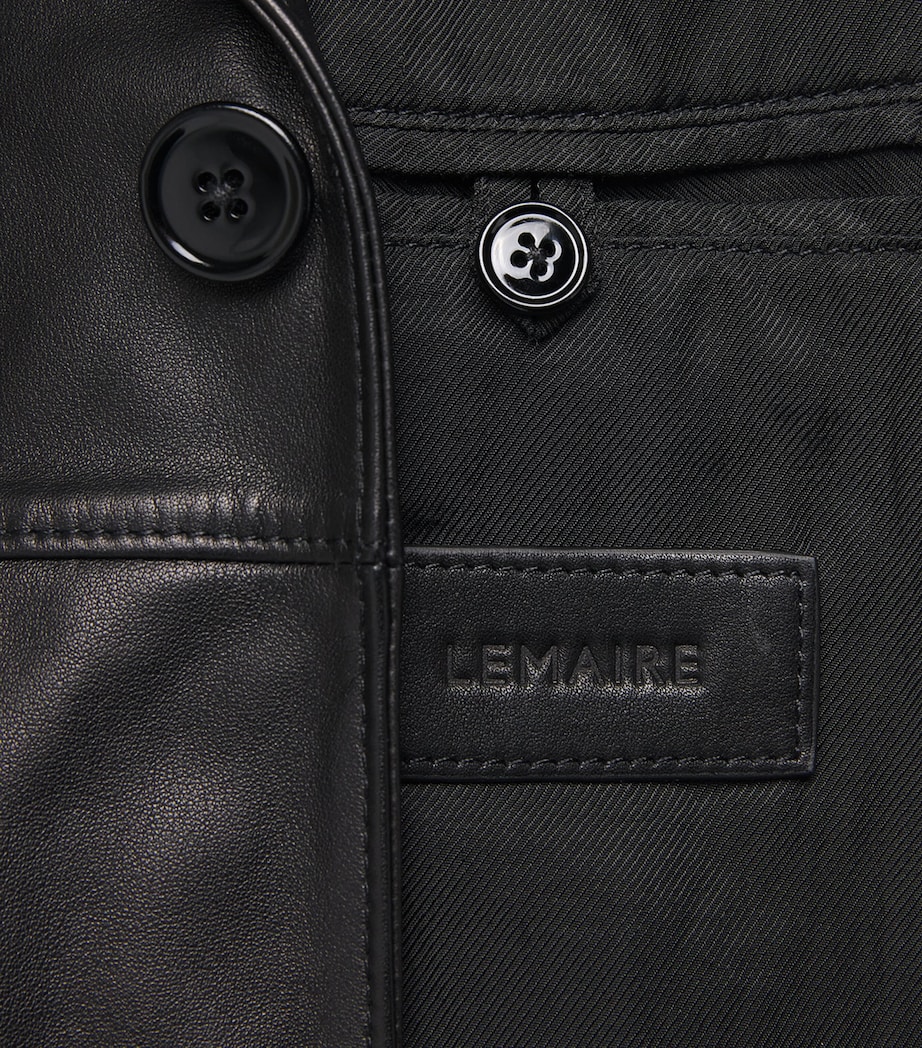 Leather Jacket BK999 BLACK Image 5