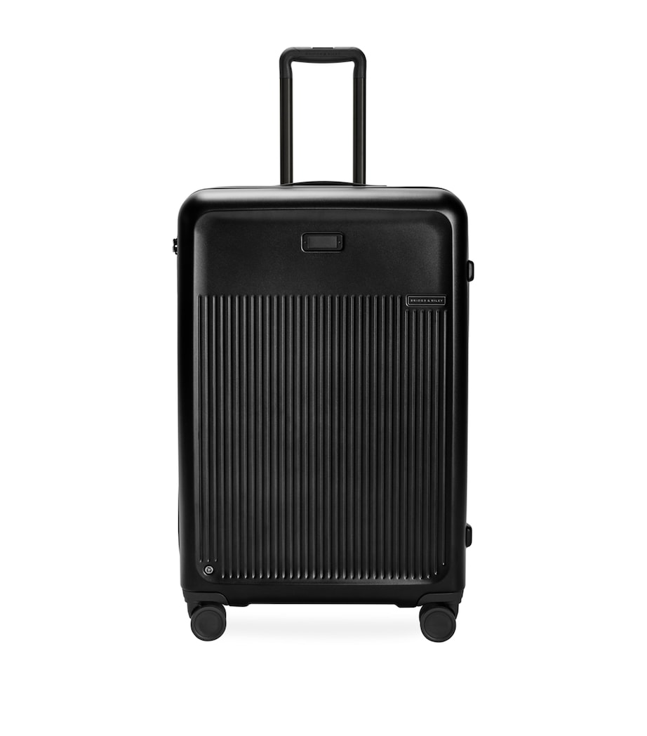 Large Check-In Expandable Spinner Suitcase (76cm) BLACK Image 1