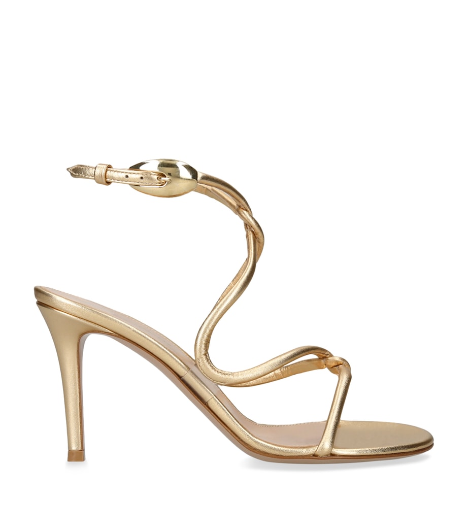 Black Mamba Heeled Sandals 85 GOLD Image 1