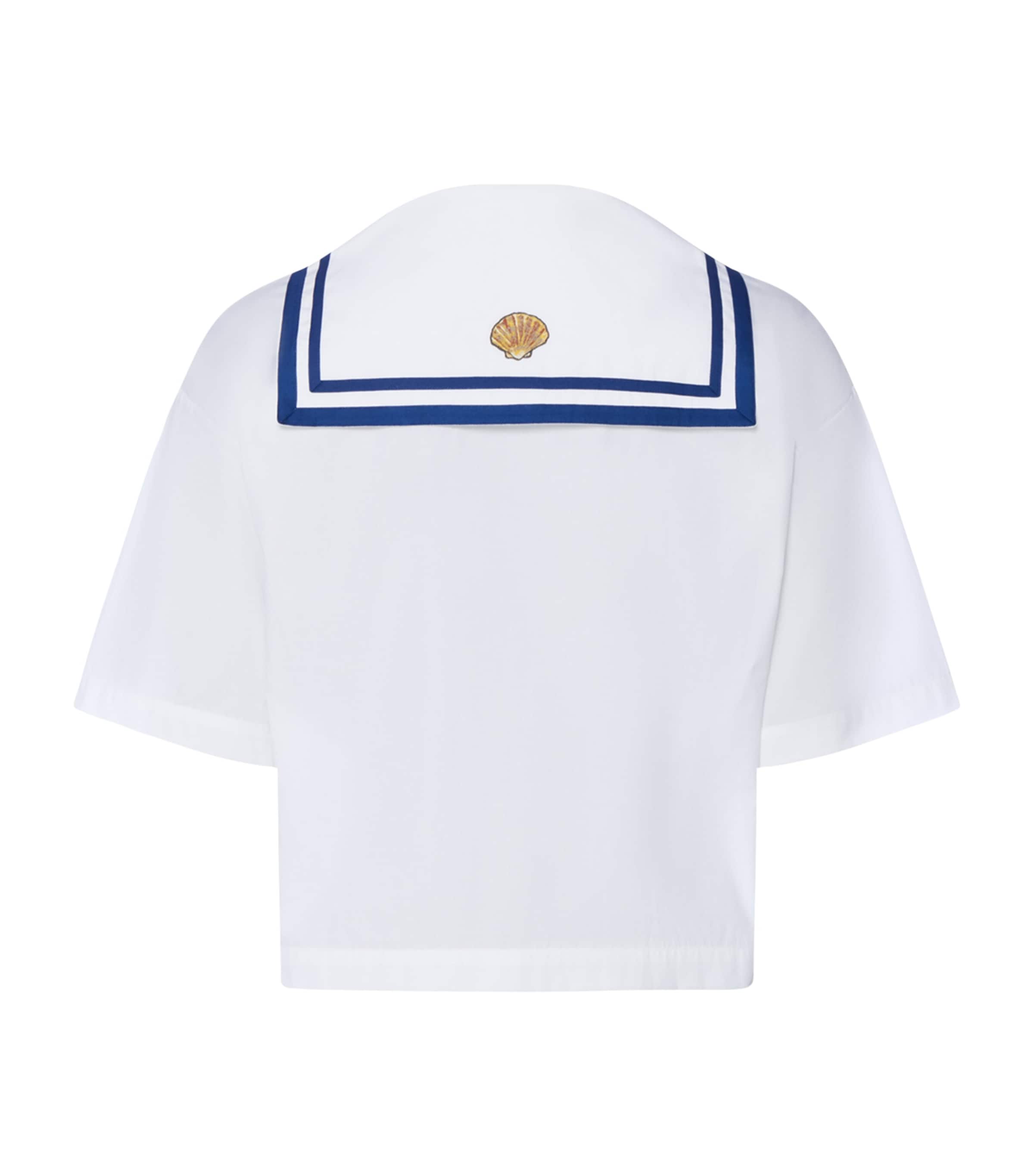 Hanro Womens x Charlotte Adam Cotton Blouse White Image 5