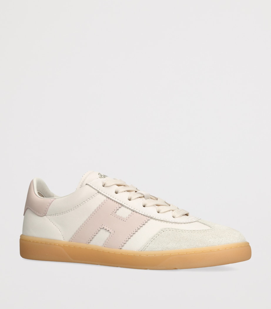 Leather Cool Sneakers PALE PINK Image 3