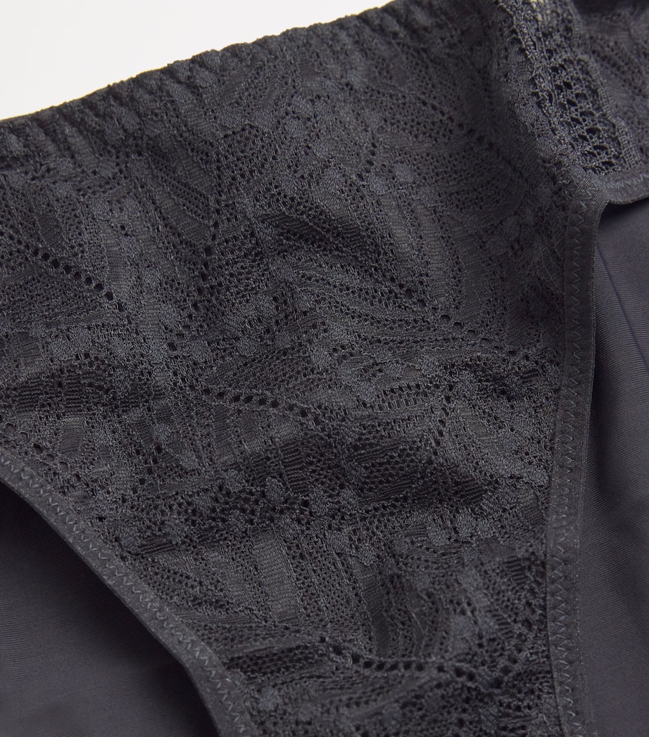 Lace Comète Briefs 015 NOIR Image 4