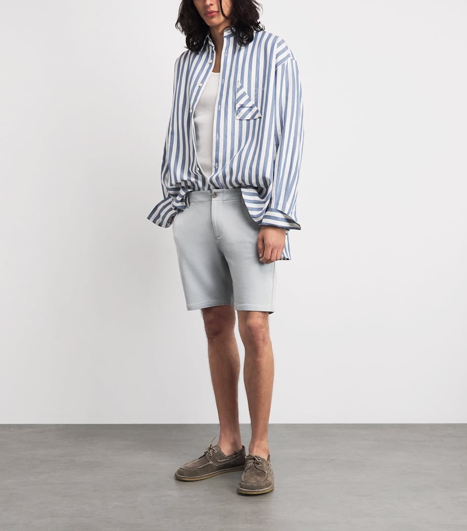PAIGE Mens Rickson Shorts Bristol Blue Image 2