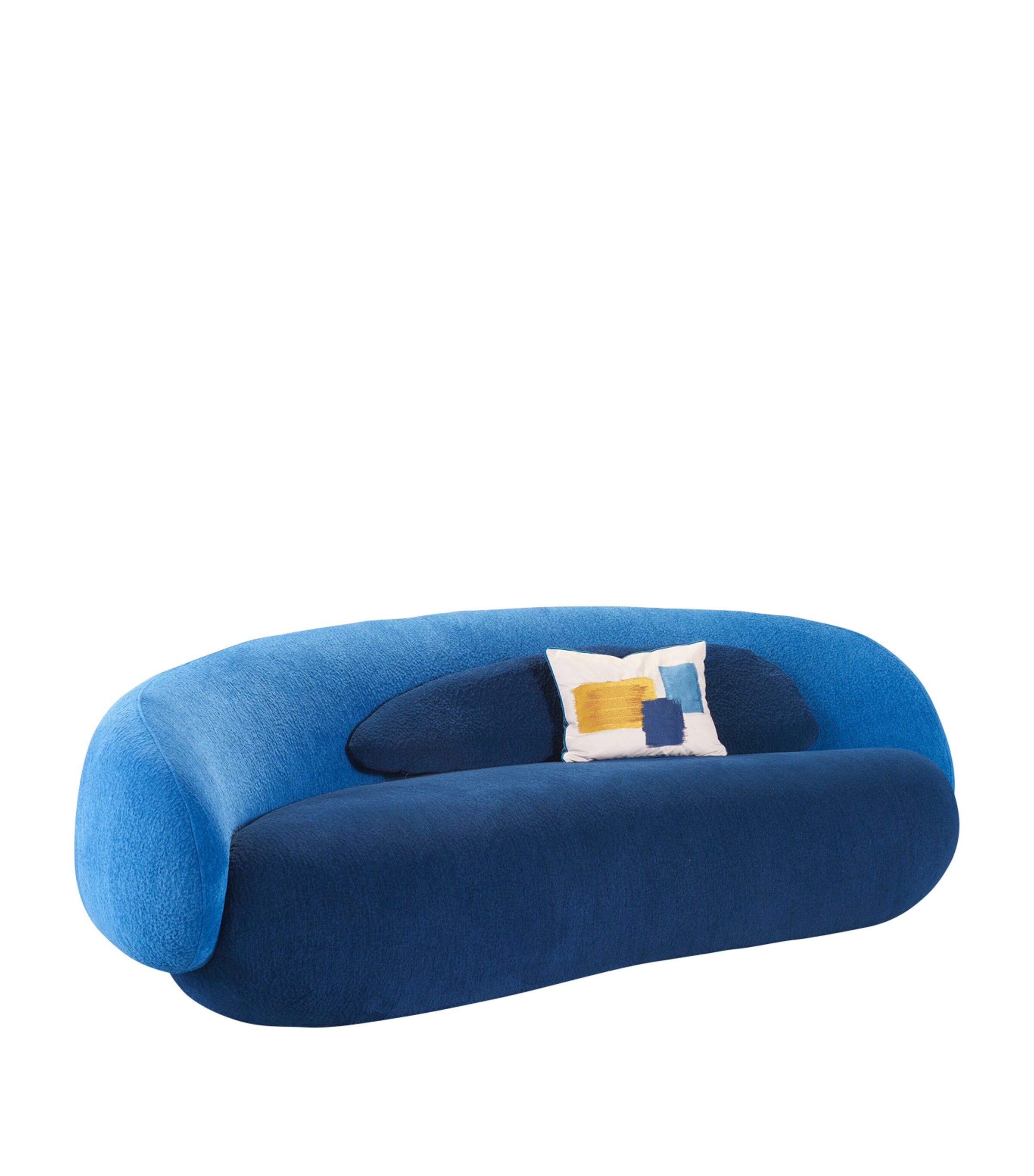 Roche Bobois Dream 3-Seater Sofa Denim Image 3