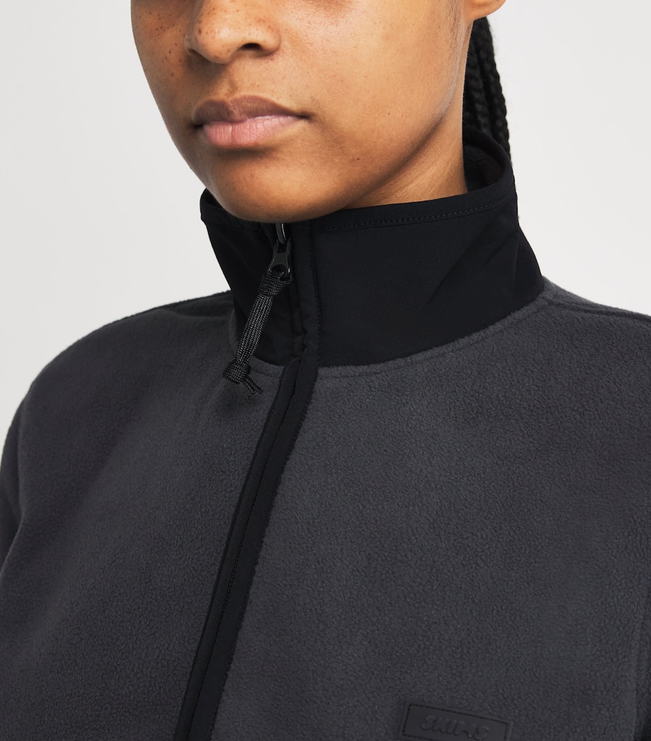 Cropped Fleece Jacket ASH Image 6