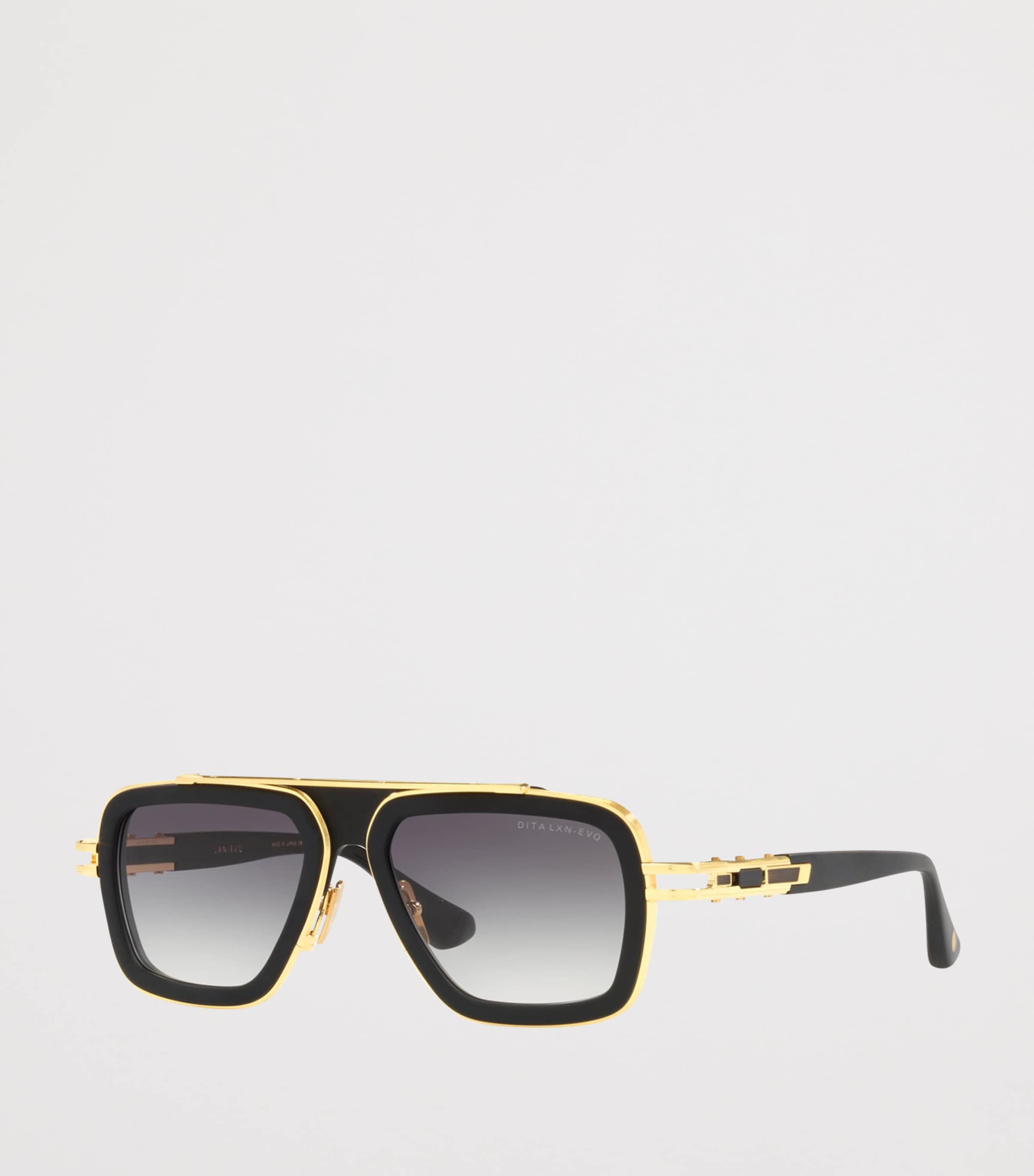 DITA LXN Evo Rectangle Sunglasses Black Image 2