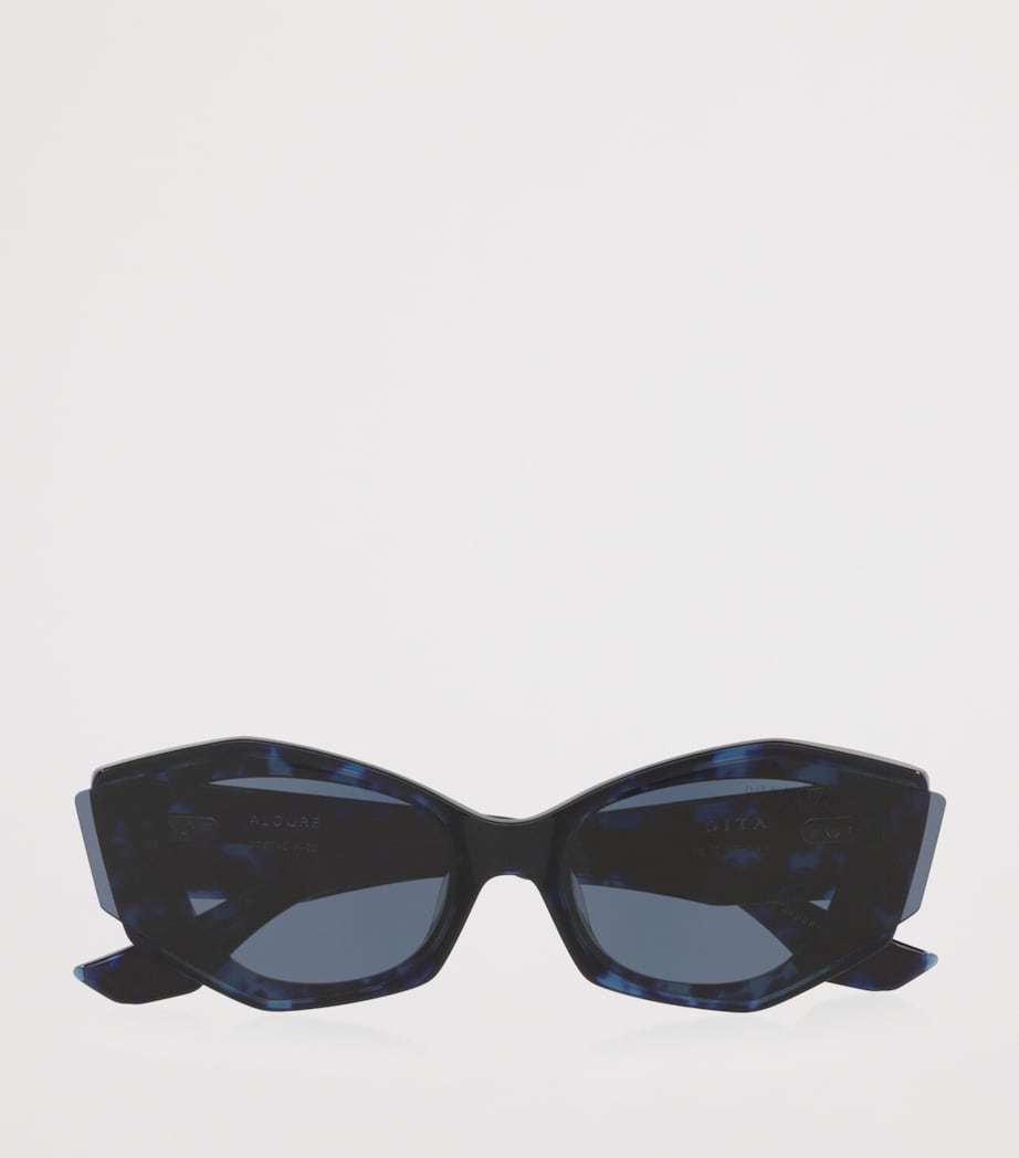 DITA Aloure Angular Cat Eye Sunglasses Blue Image 4