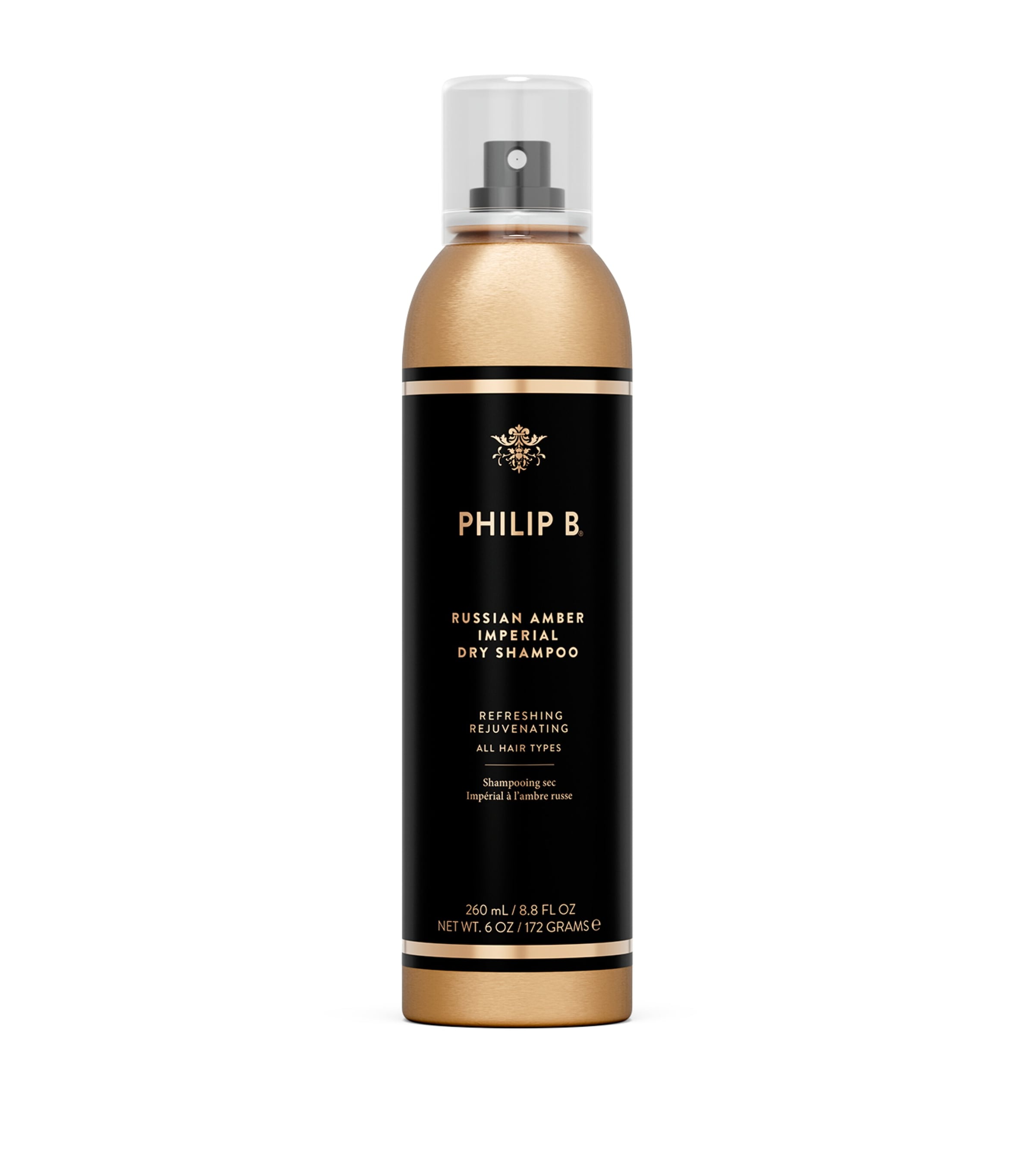 Philip B Russian Amber Imperial Dry Shampoo (260ml) | Haircare | Shampoo
