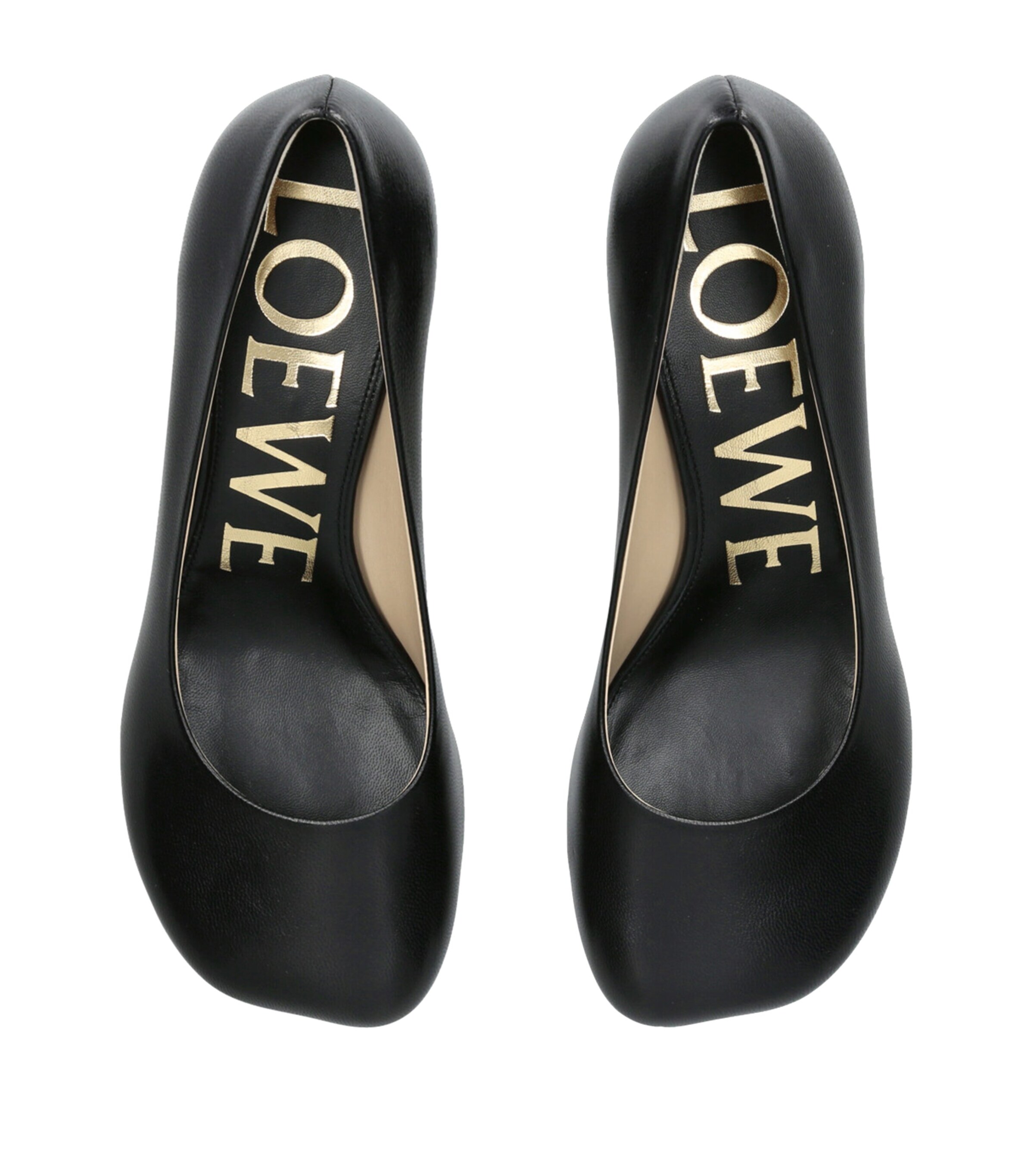 LOEWE Leather Toy Pumps 45 Black Image 4