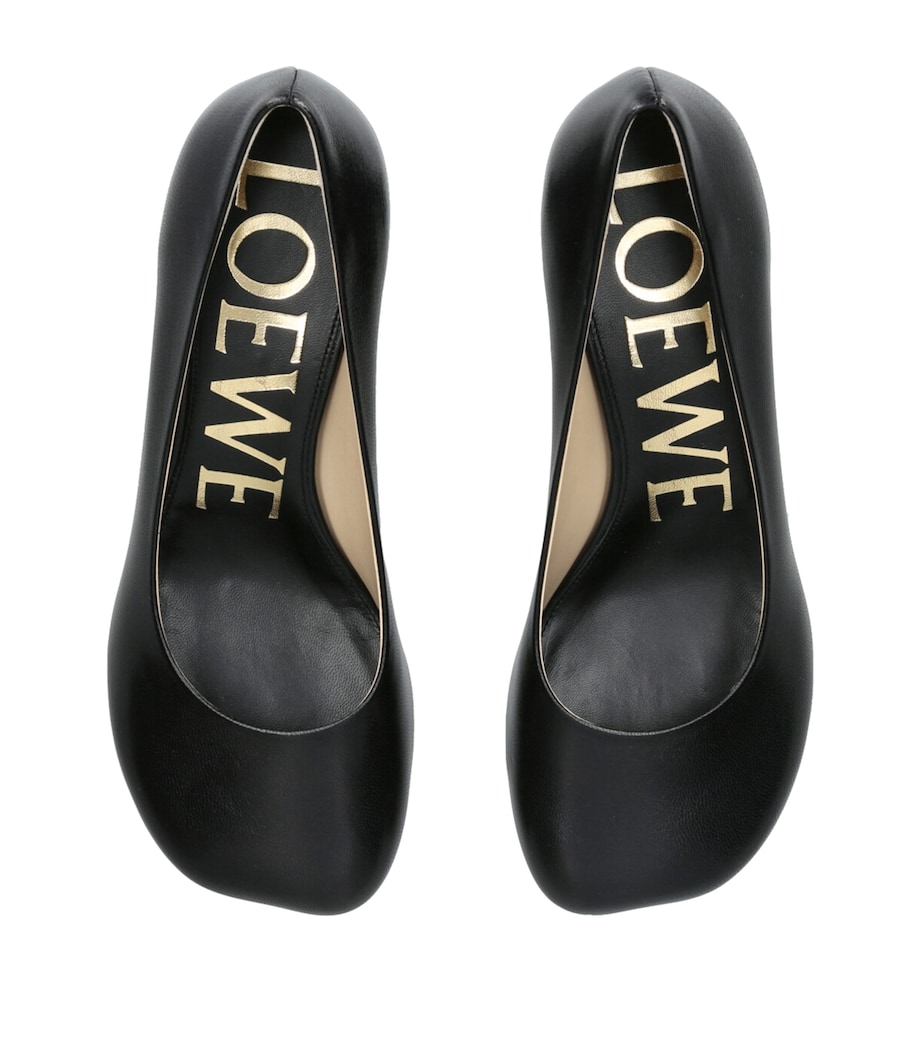 LOEWE Leather Toy Pumps 45 Black Image 4