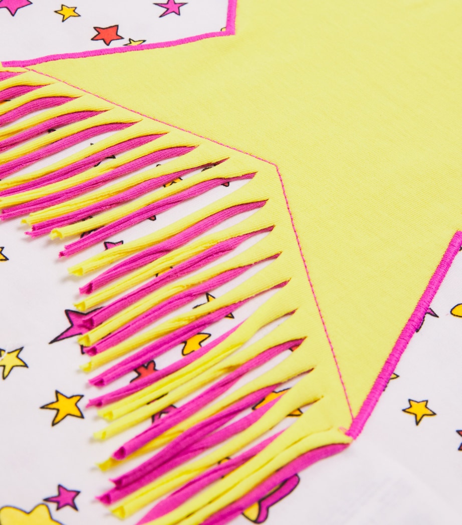 Organic Cotton Star Tassel T-Shirt (3-14 Years) 103MCAVORIO/MULTI Image 3