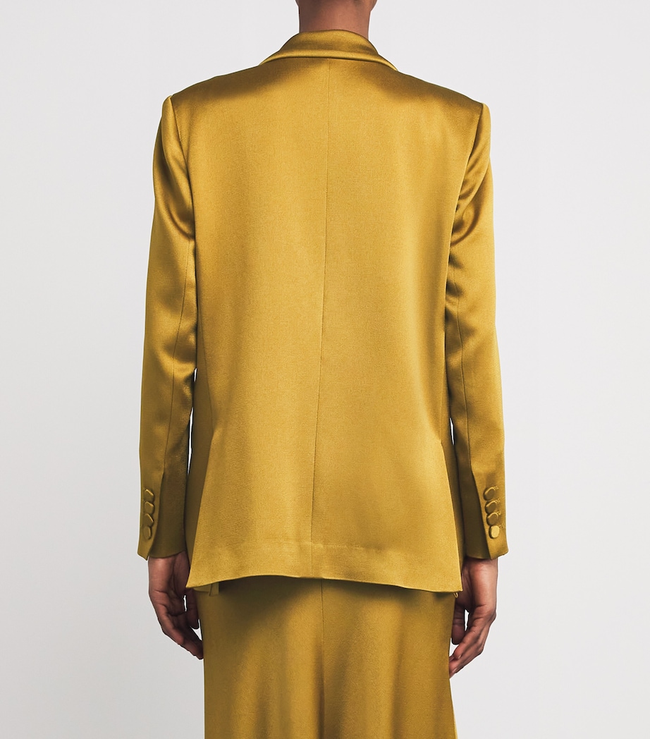 Satin Everynight Oversized Blazer PICKLE V002 Image 4