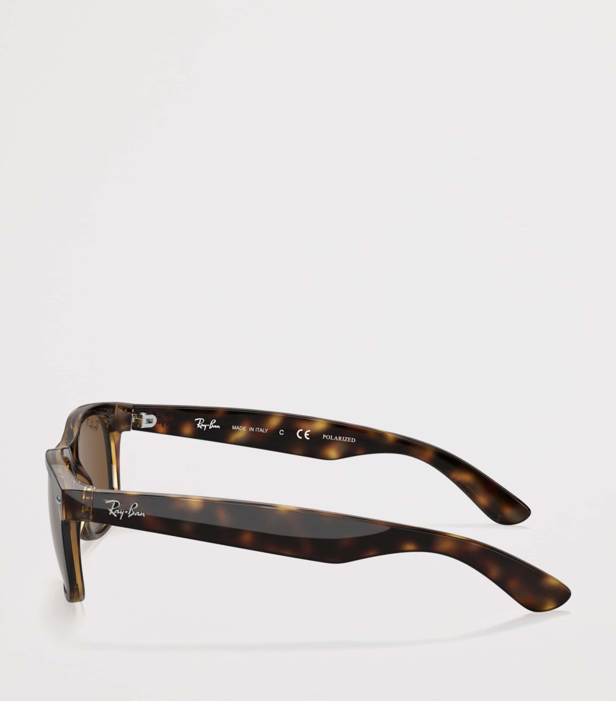 Ray-Ban Square Wayfarer Sunglasses Brown Image 5