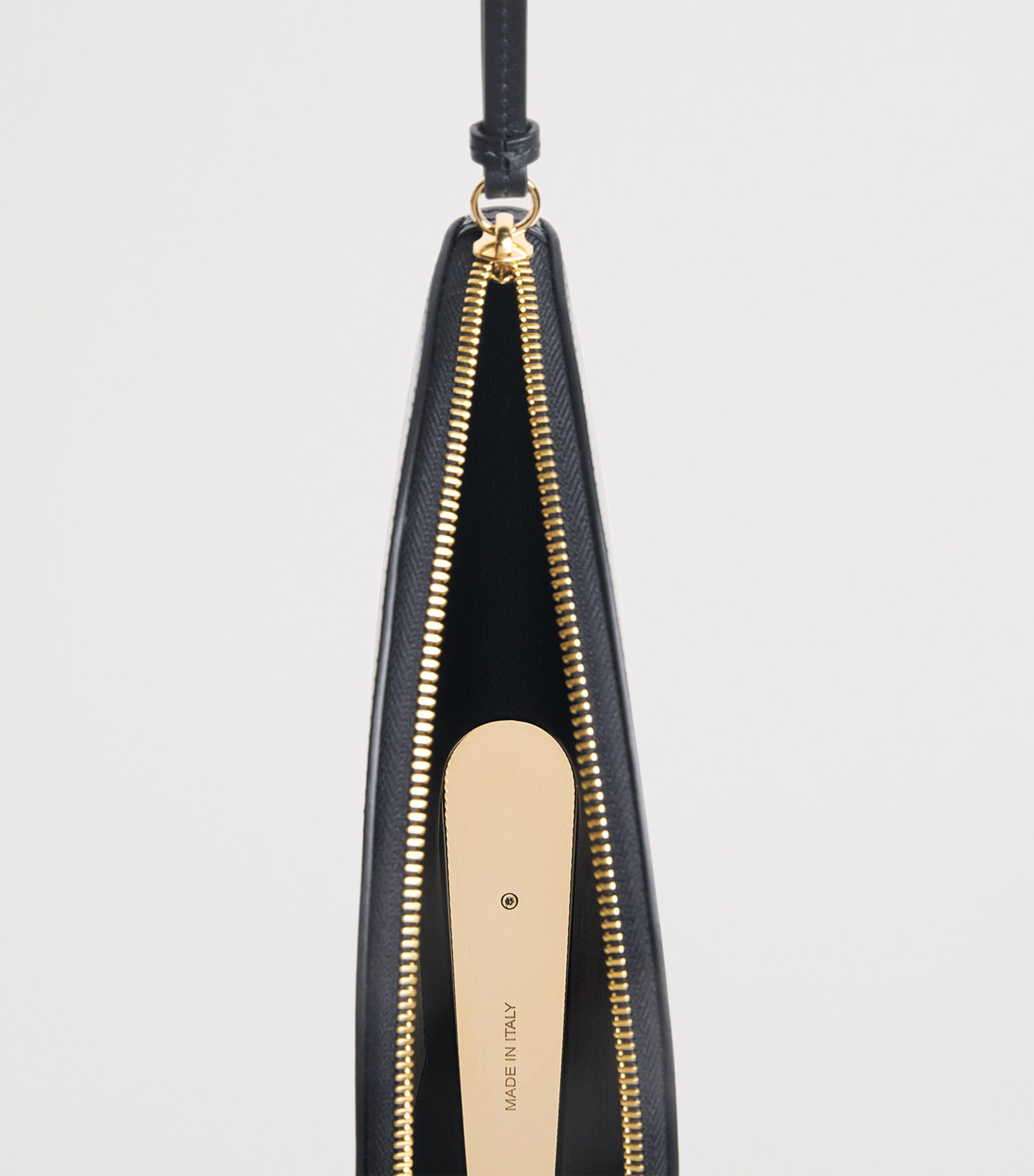 Carolina Herrera Leather Consuelo Clutch Bag Black Image 5