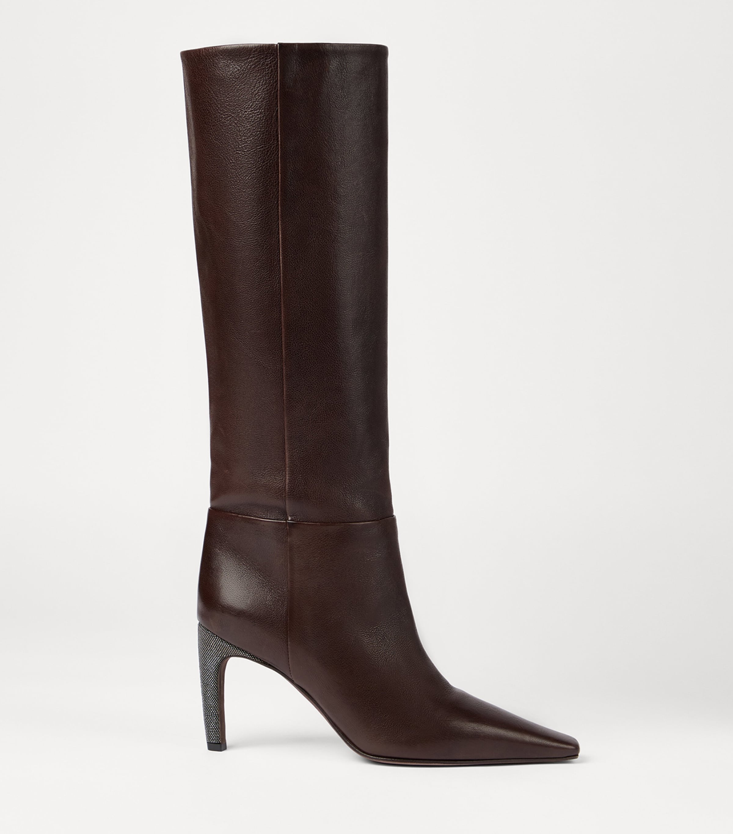 Leather Knee-High Boots 80 C8279 Image 4