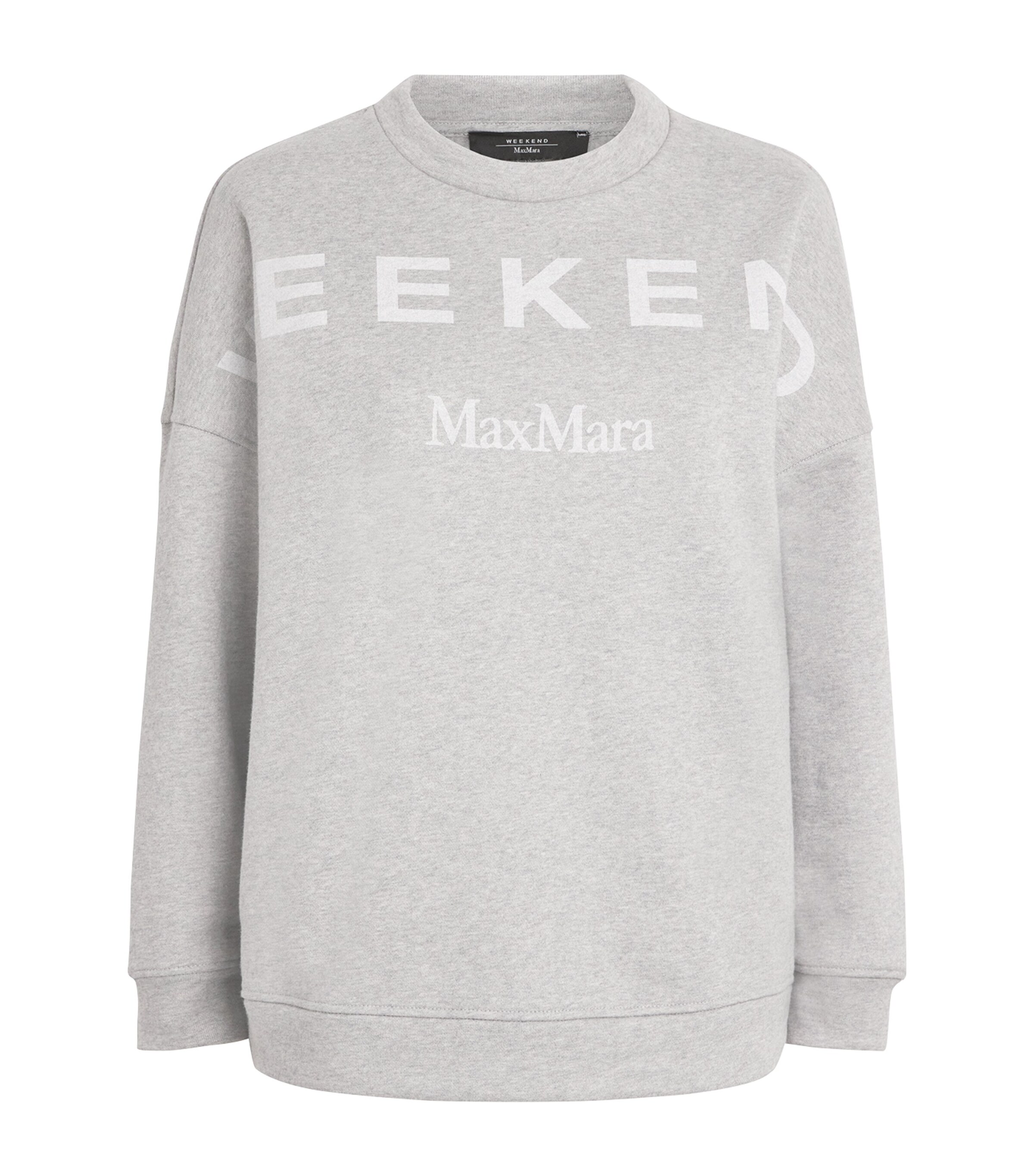 Cotton Logo Sweatshirt MEDIUM GREY Image 1