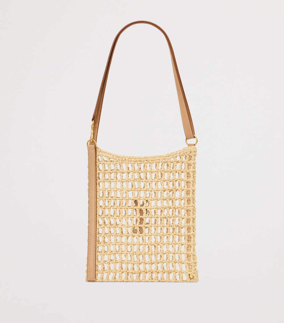 Mini Raffia Oxalis Shoulder Bag 9822 Image 3