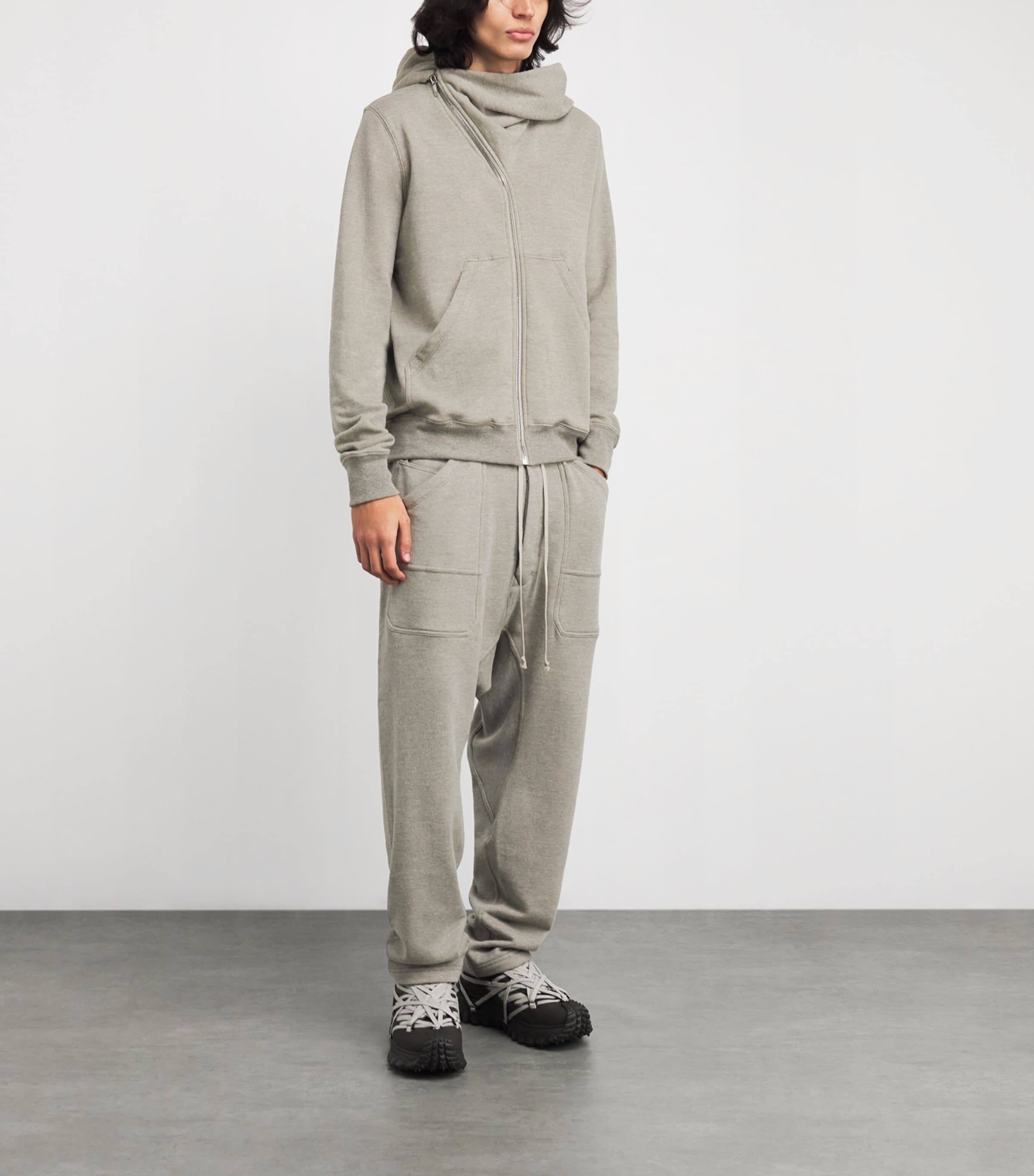 Jersey Classic Cargo Sweatpants GREY MELANGE - 178 Image 2