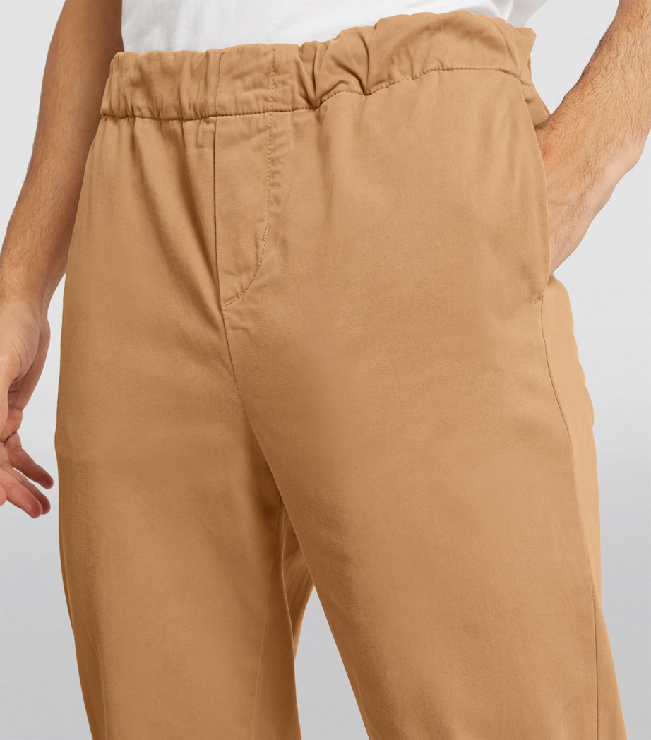 Luxe Performance Plus Sateen Joggers BEIGE Image 7