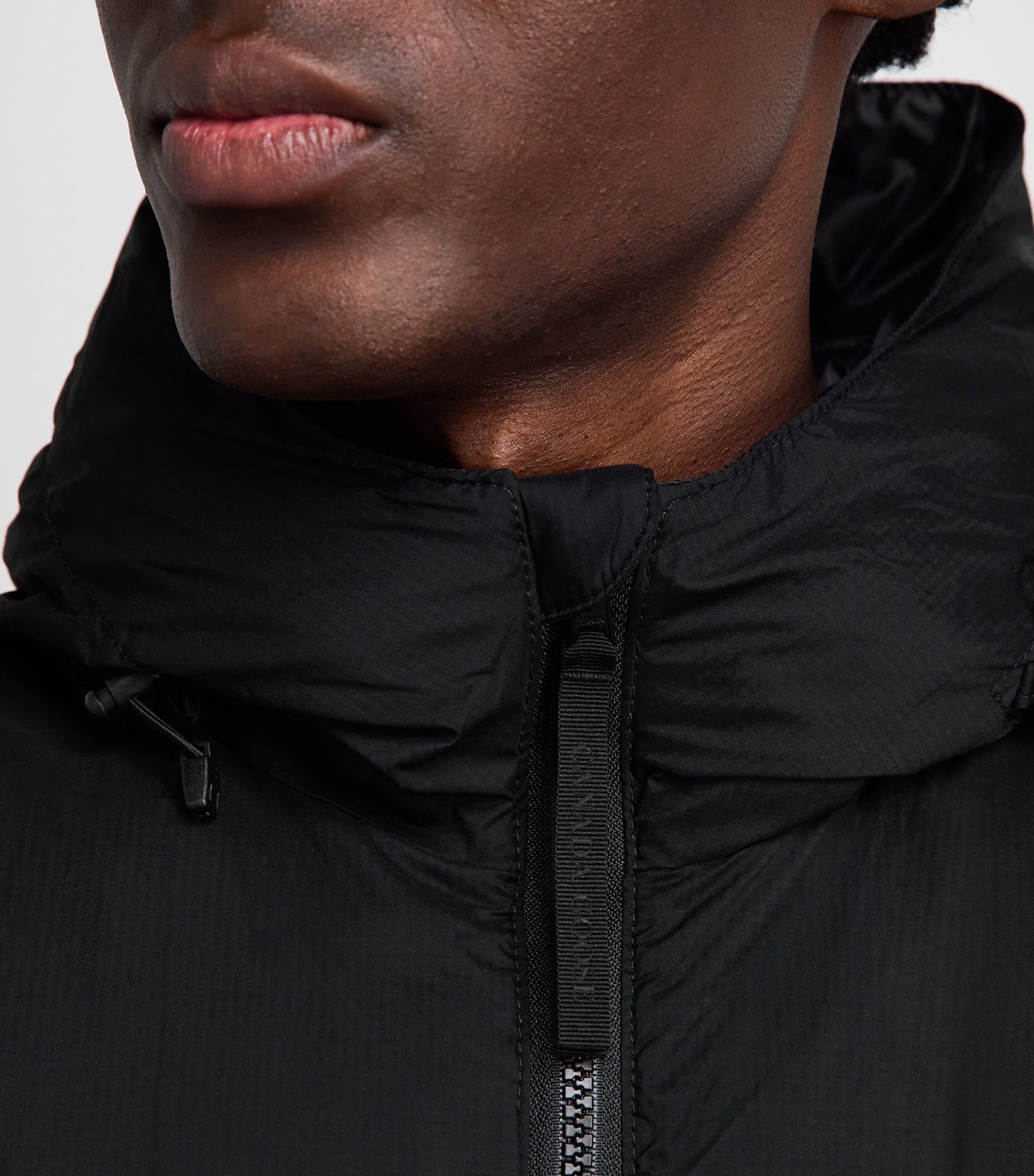 Canada Goose Mens Lodge Hooded Jacket Black Image 3