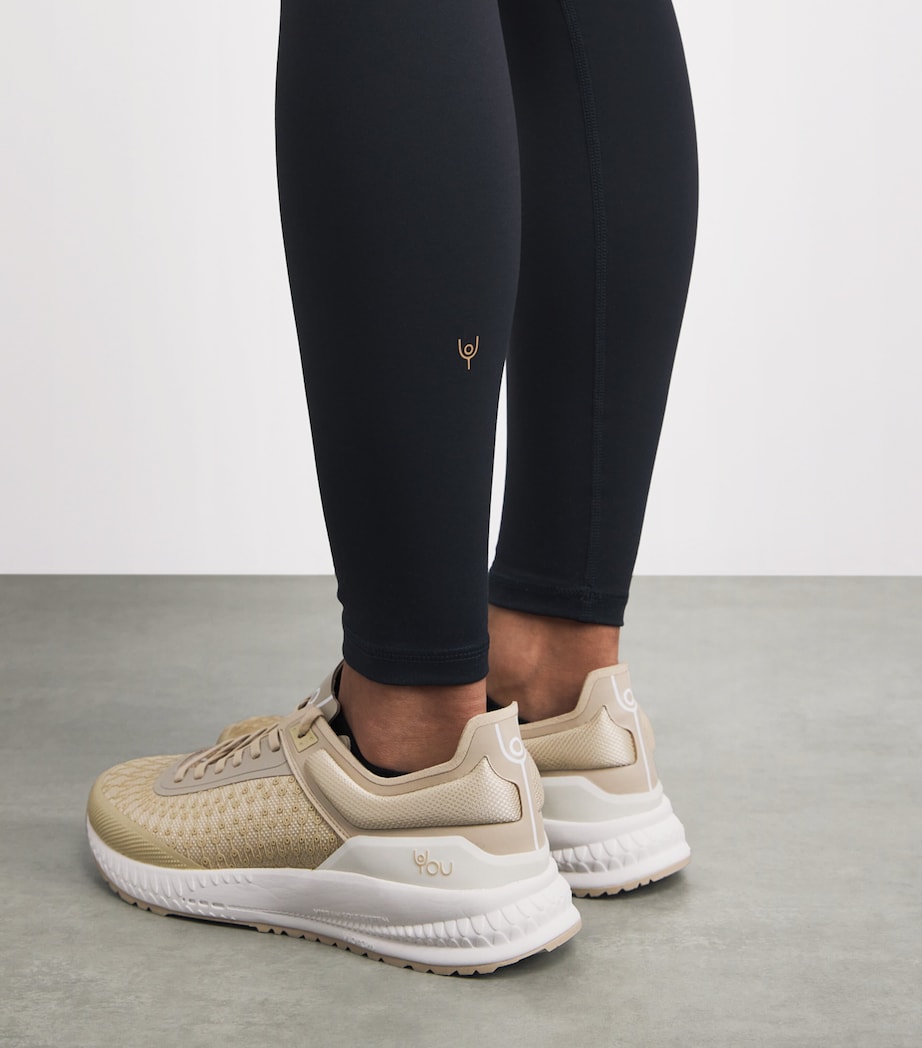 Y.O.U Womens Willoughby Full-Length Leggings Black Image 3