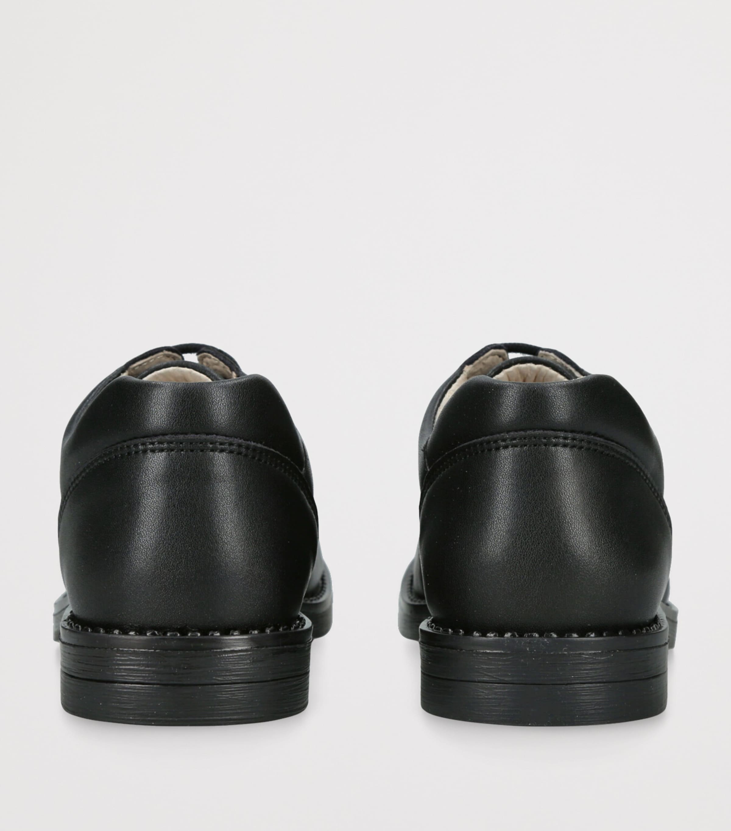 Leather Hamish School Shoes BLACK Image 2