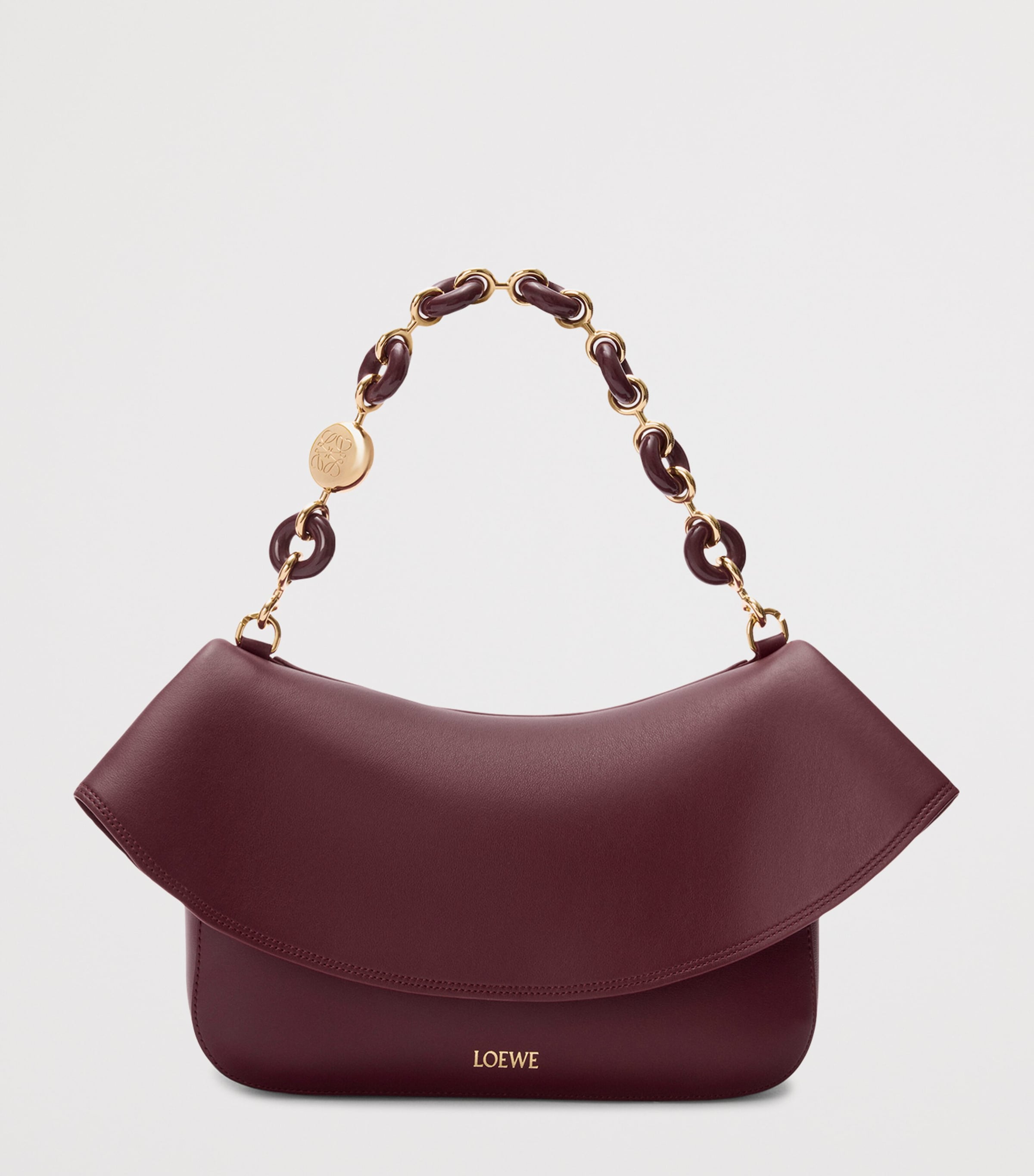 LOEWE Medium Leather Ola Shoulder Bag | Harrods US